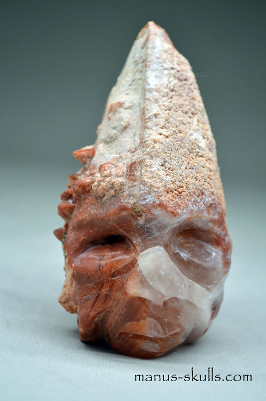 Romanian Calcite Skull