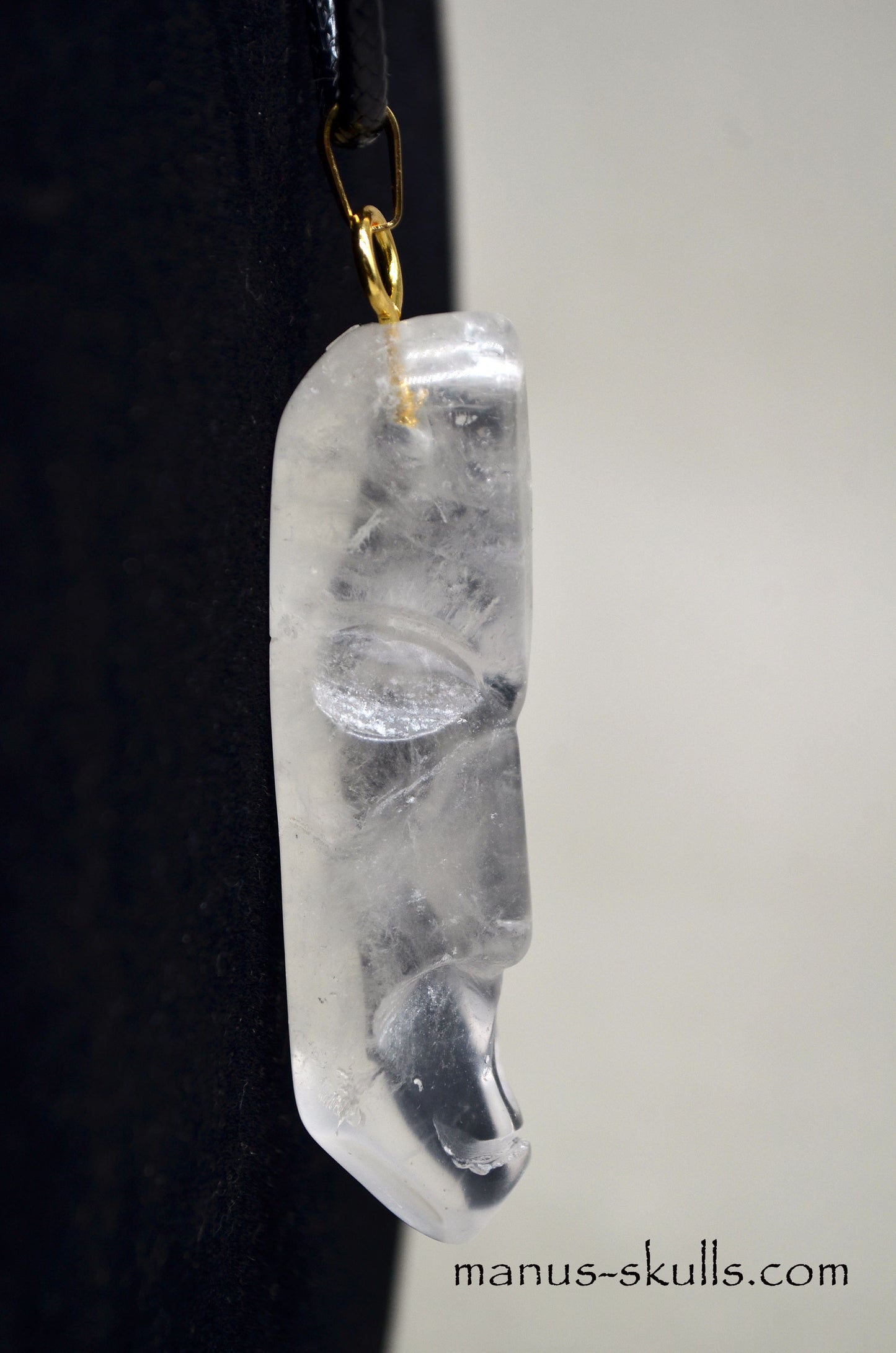 Clear Mountain Quartz Pendant.