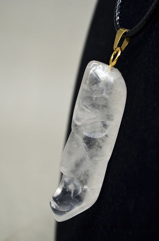 Clear Mountain Quartz Pendant.