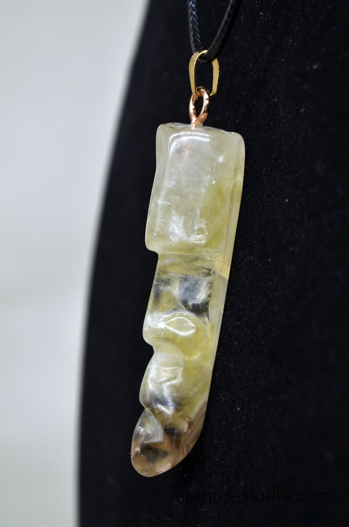 Citrine Manus Pendant