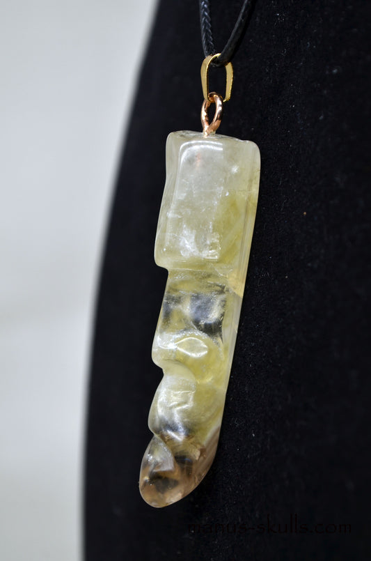 Citrine Manus Pendant