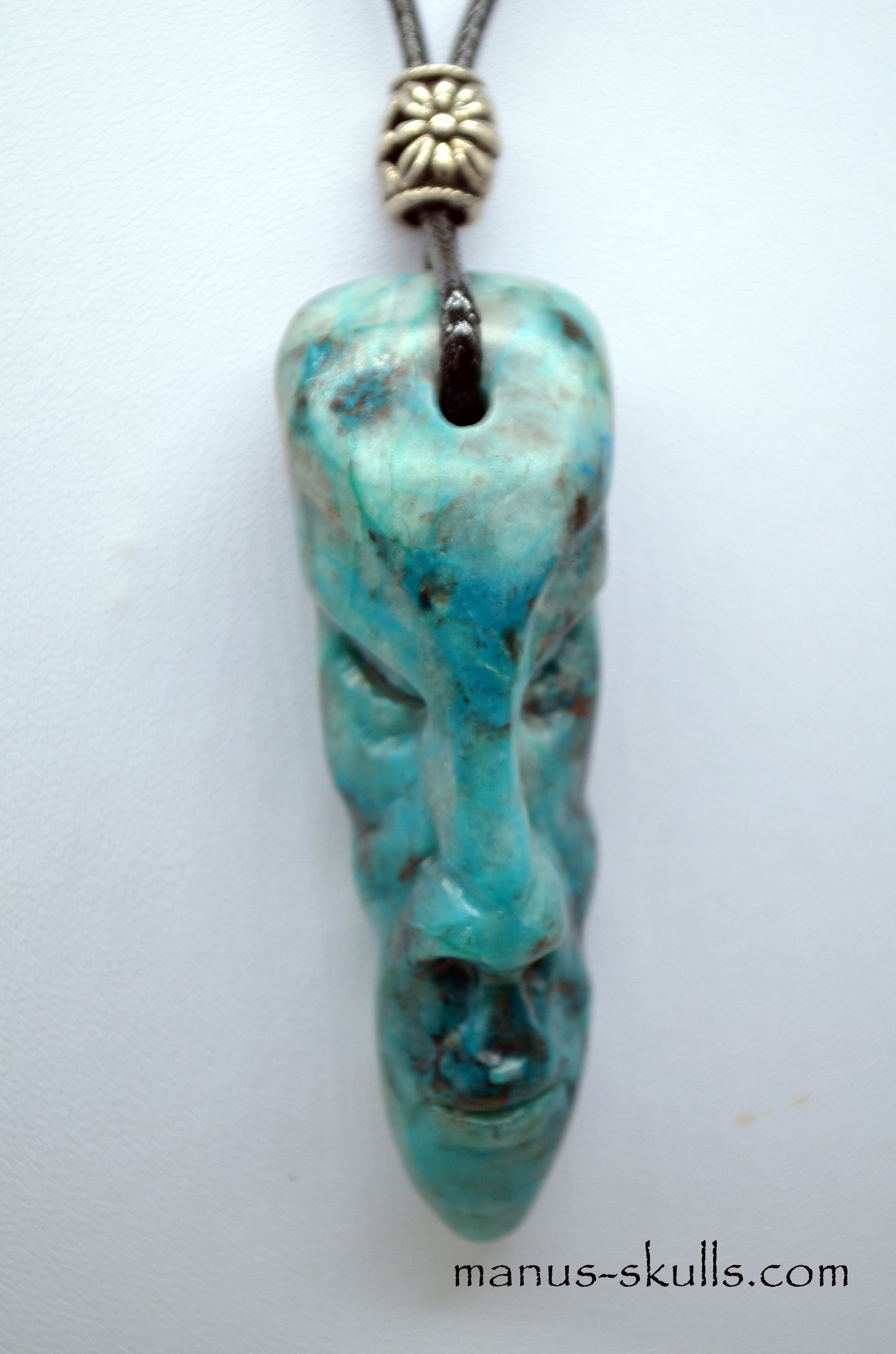 Shattuckite Tribal Pendant