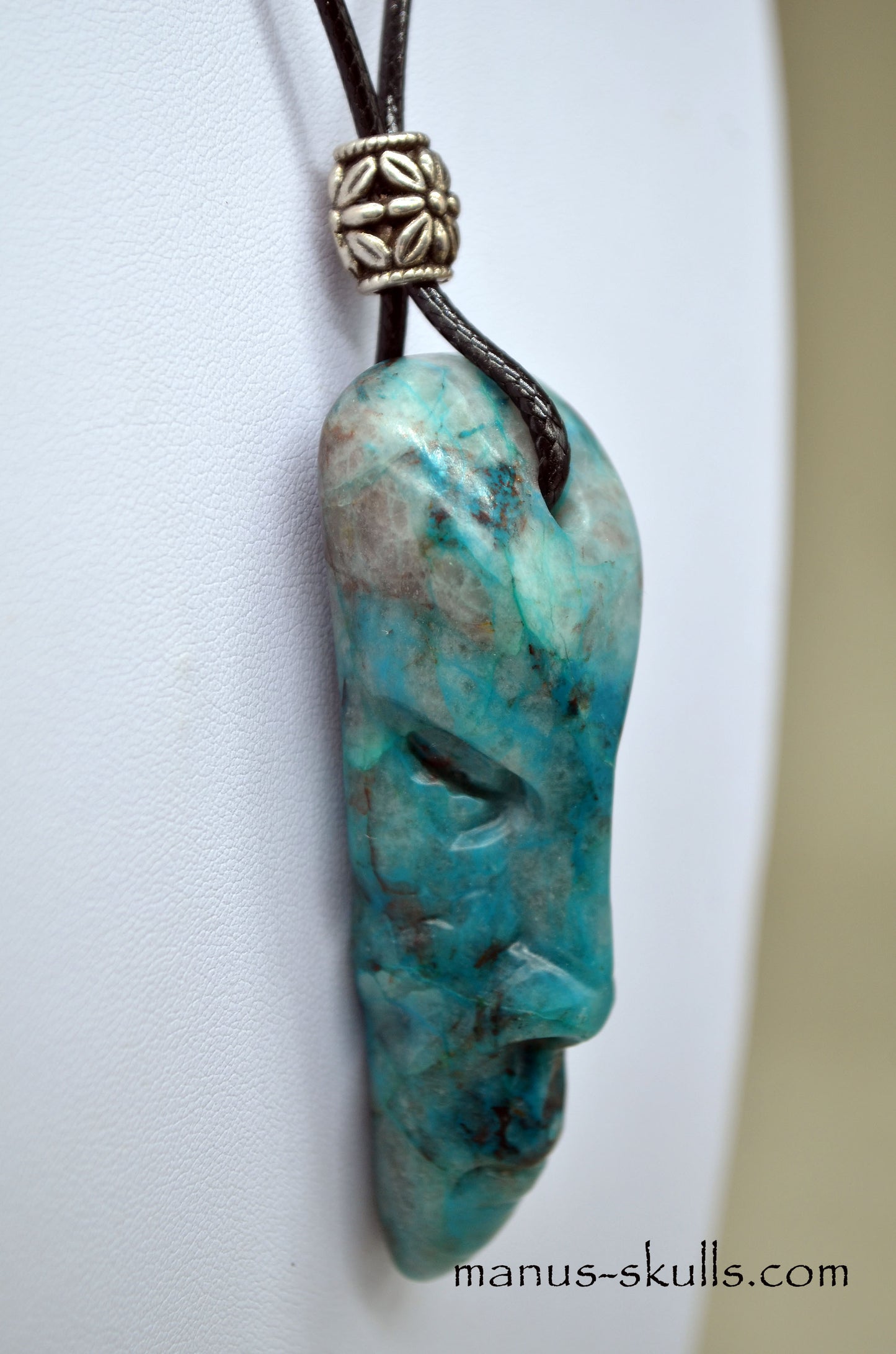 Shattuckite Tribal Pendant