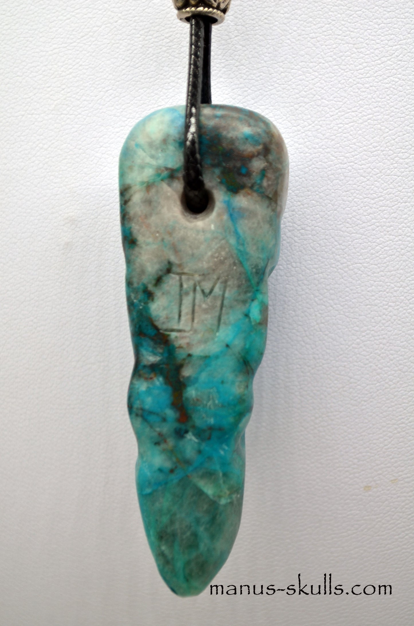 Shattuckite Tribal Pendant