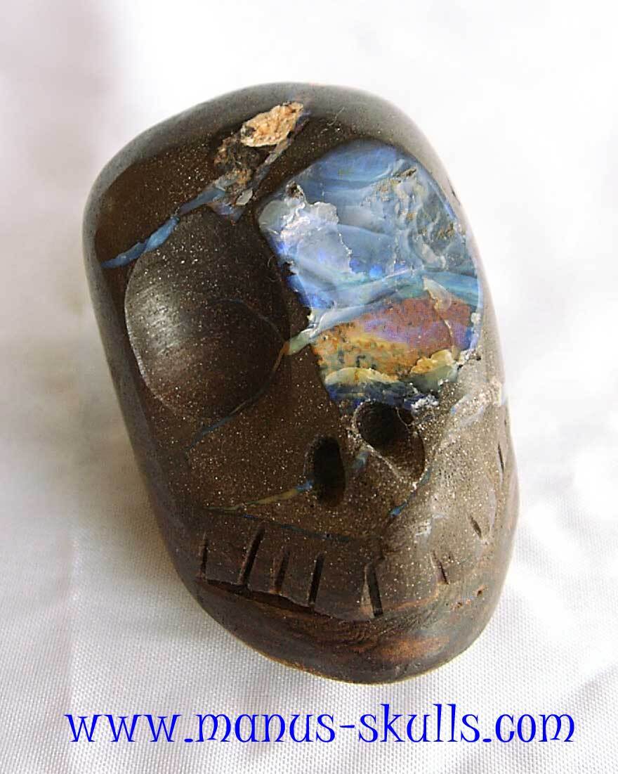 Bolder Opal Skull