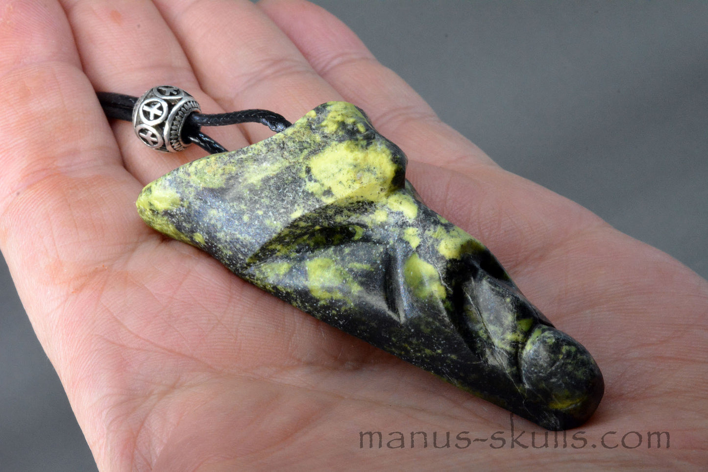 Yellow Turquois Tribal Pendant