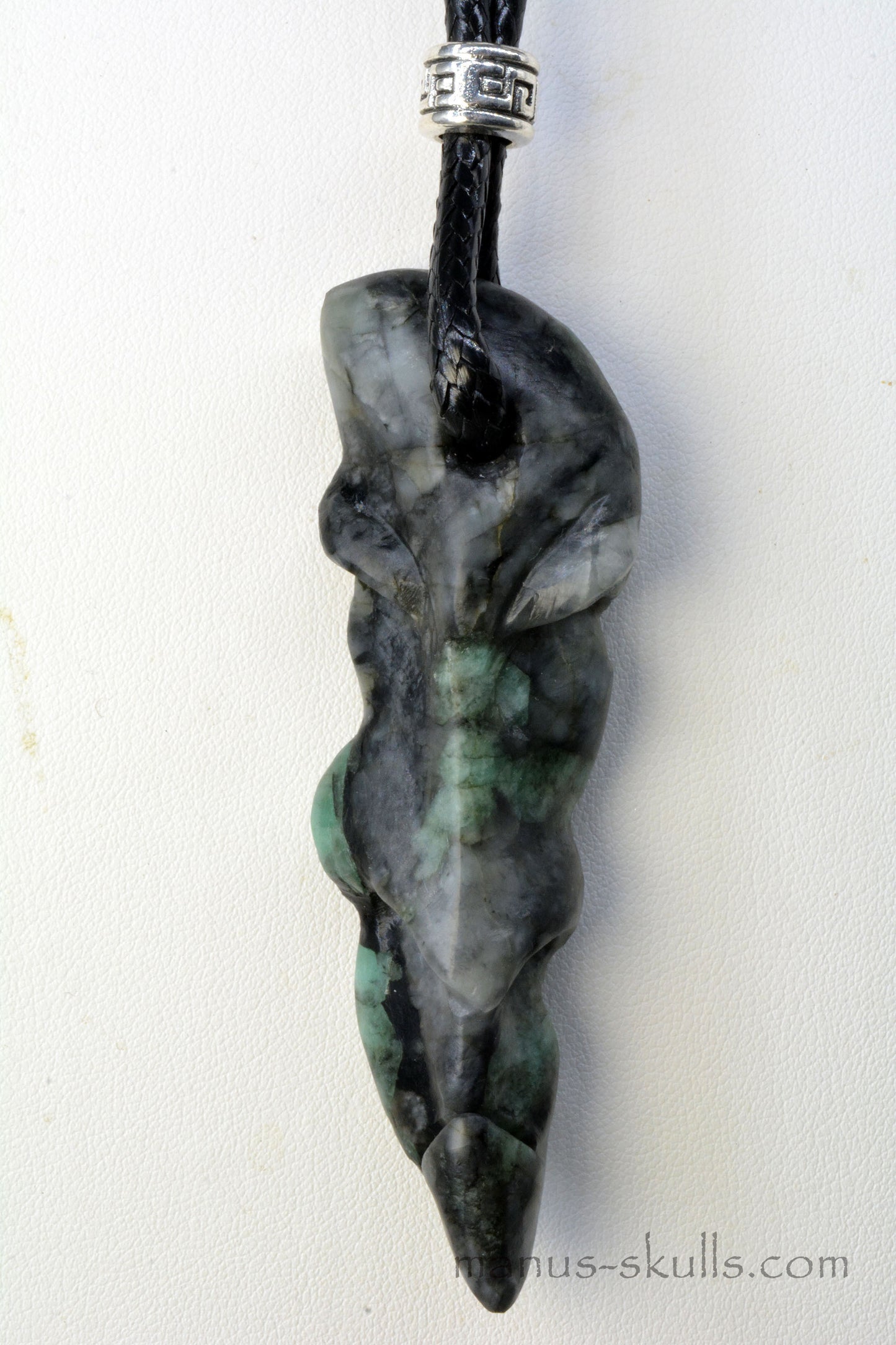 Emerald in Matrix Pendant