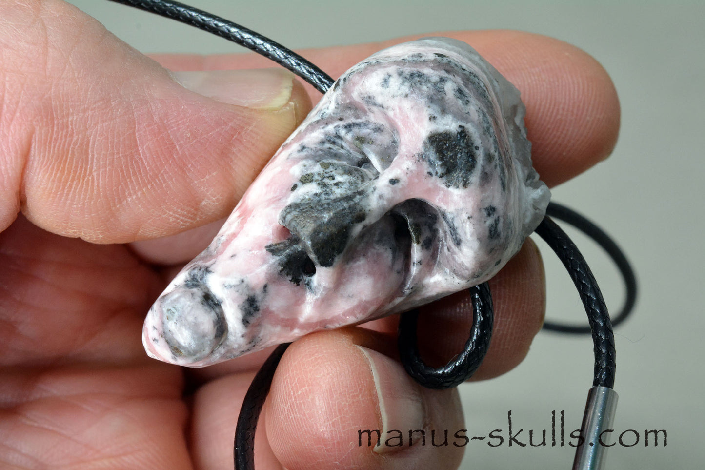 RHODOCHROSITE Tribal Pendant ....