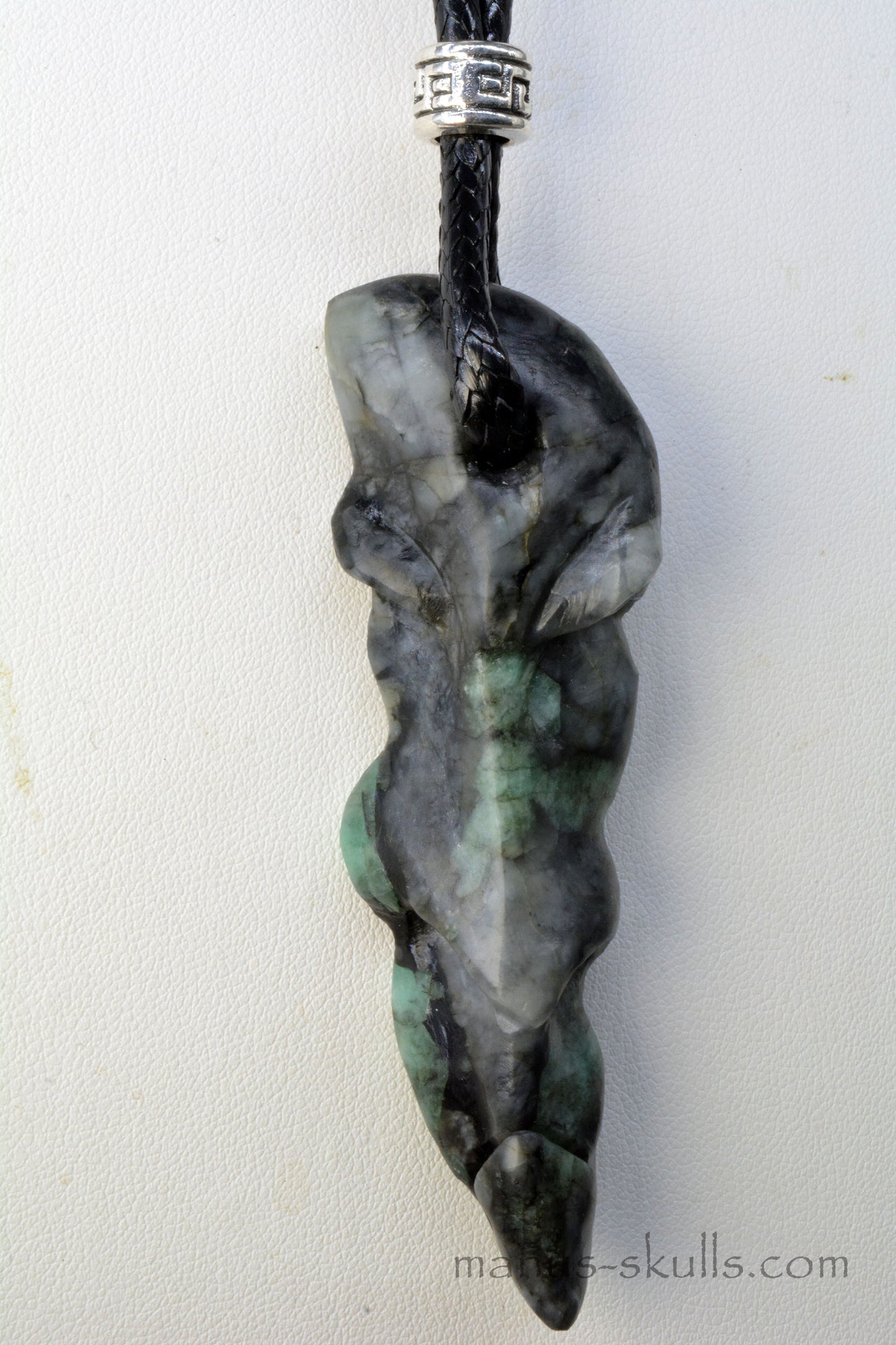 Emerald in Matrix Pendant