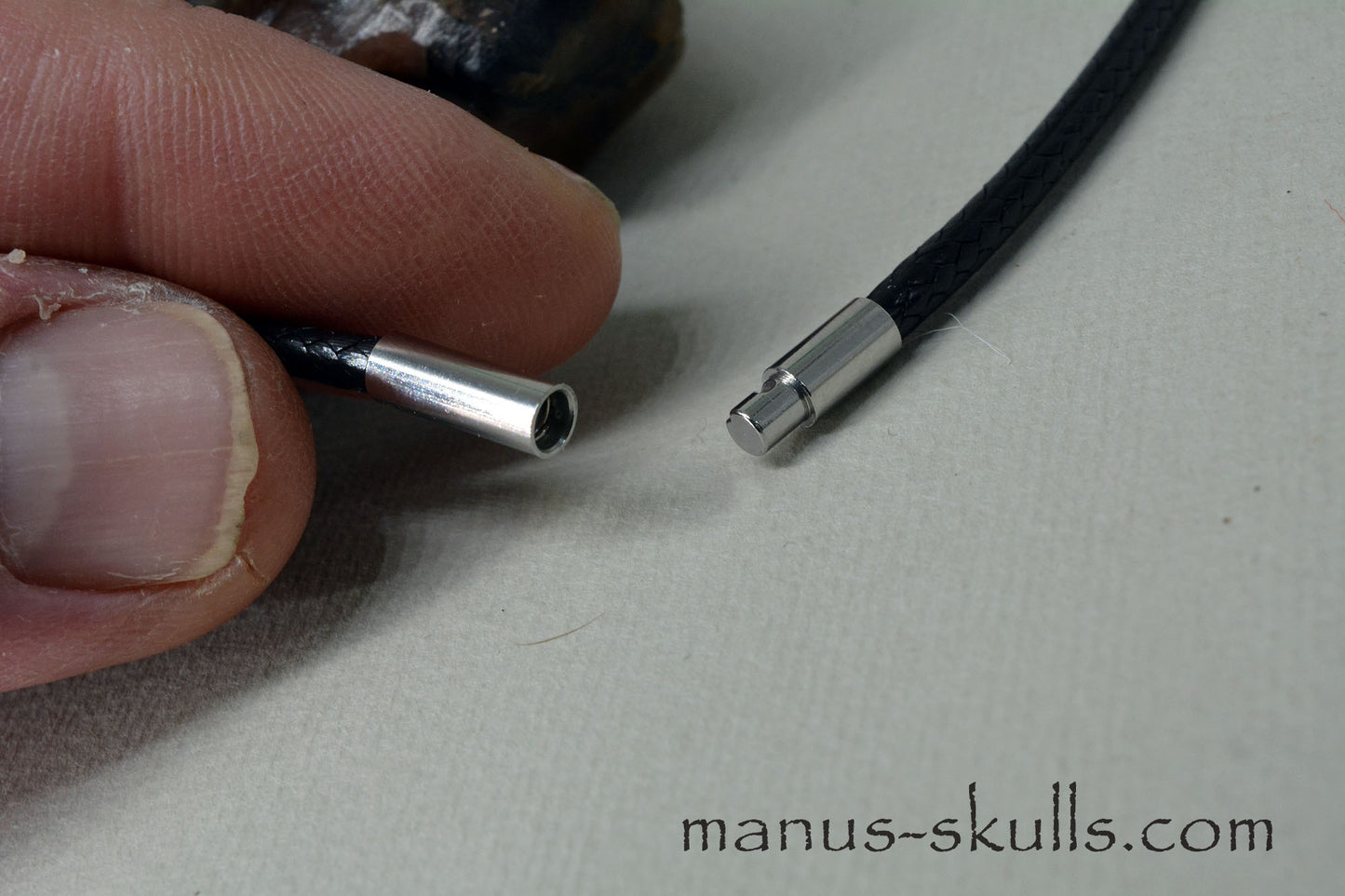 CHIASTOLITE Tribal pendant