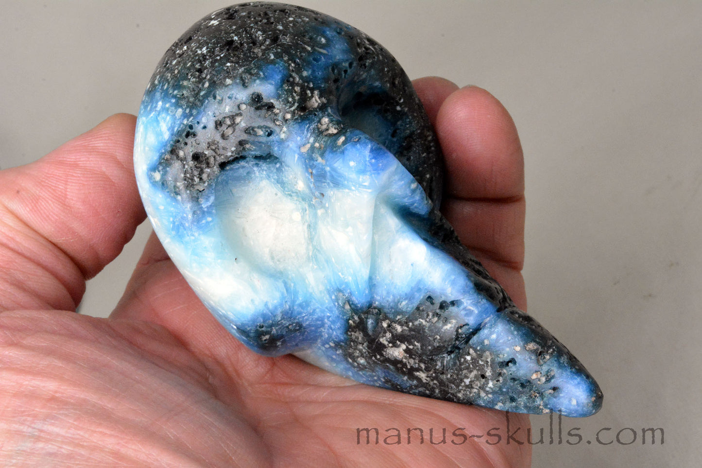 Glacierite ~ Blue Ice Skull