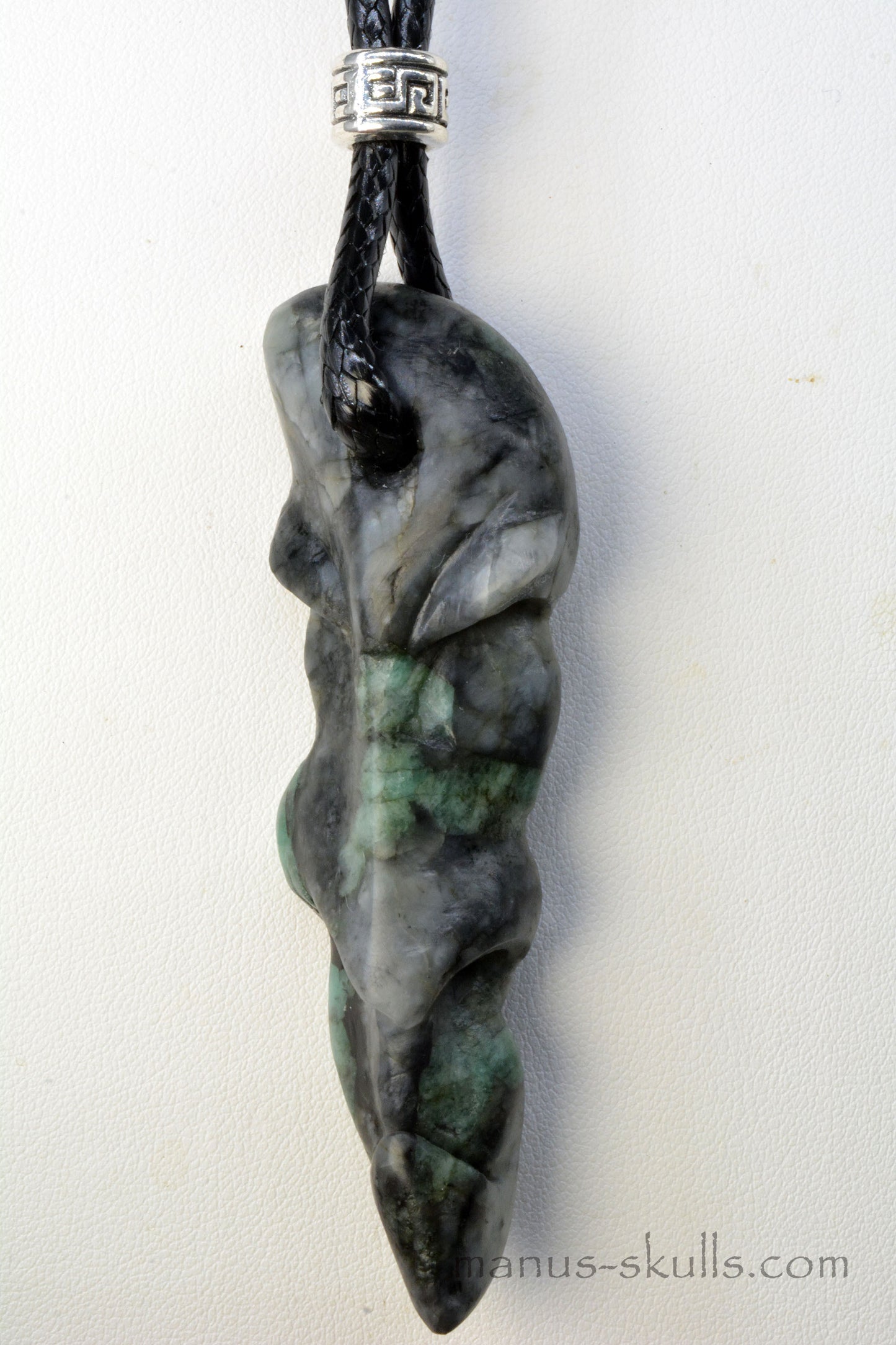Emerald in Matrix Pendant