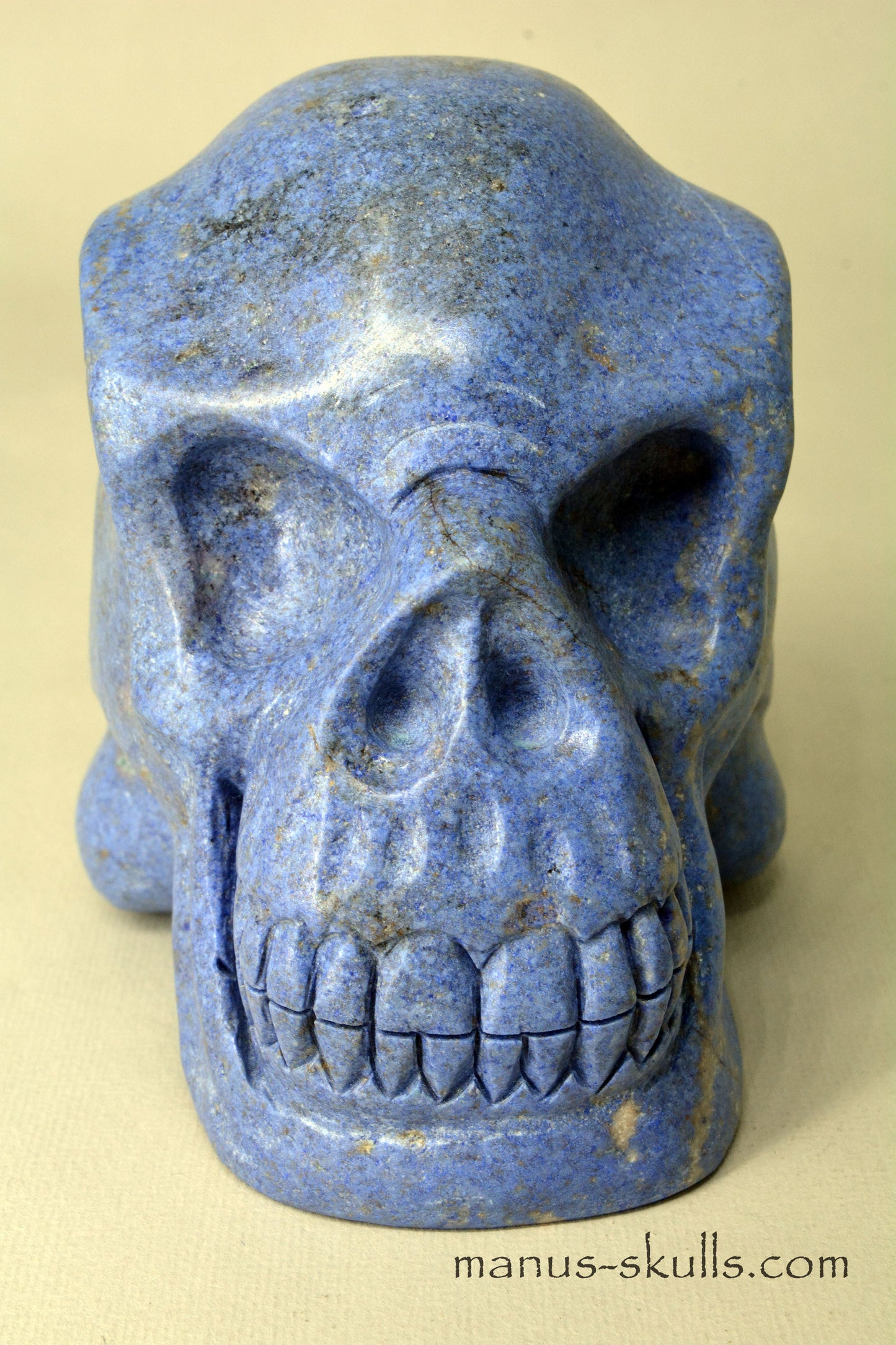 Large Dumortierite Skull