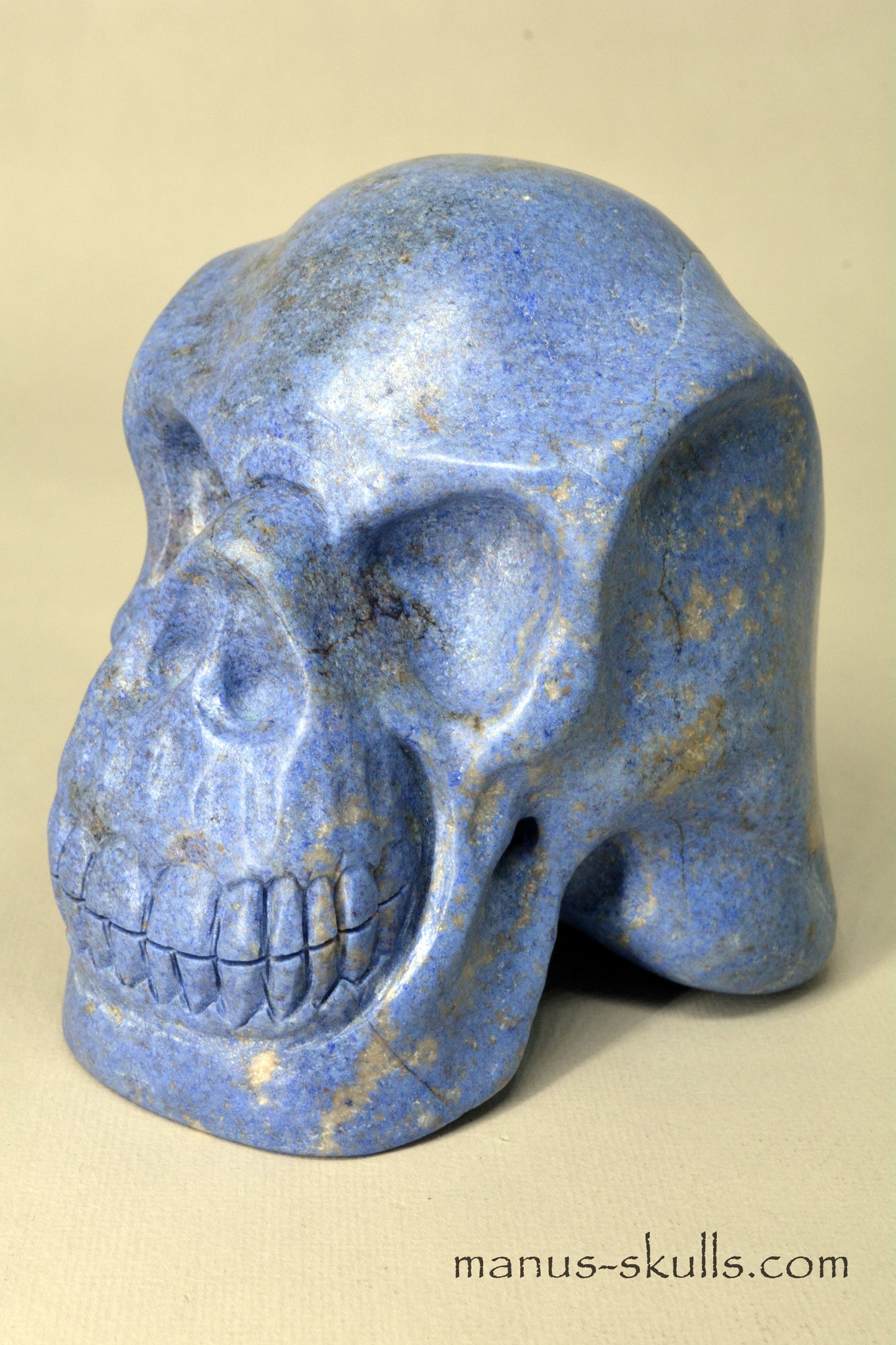 Large Dumortierite Skull