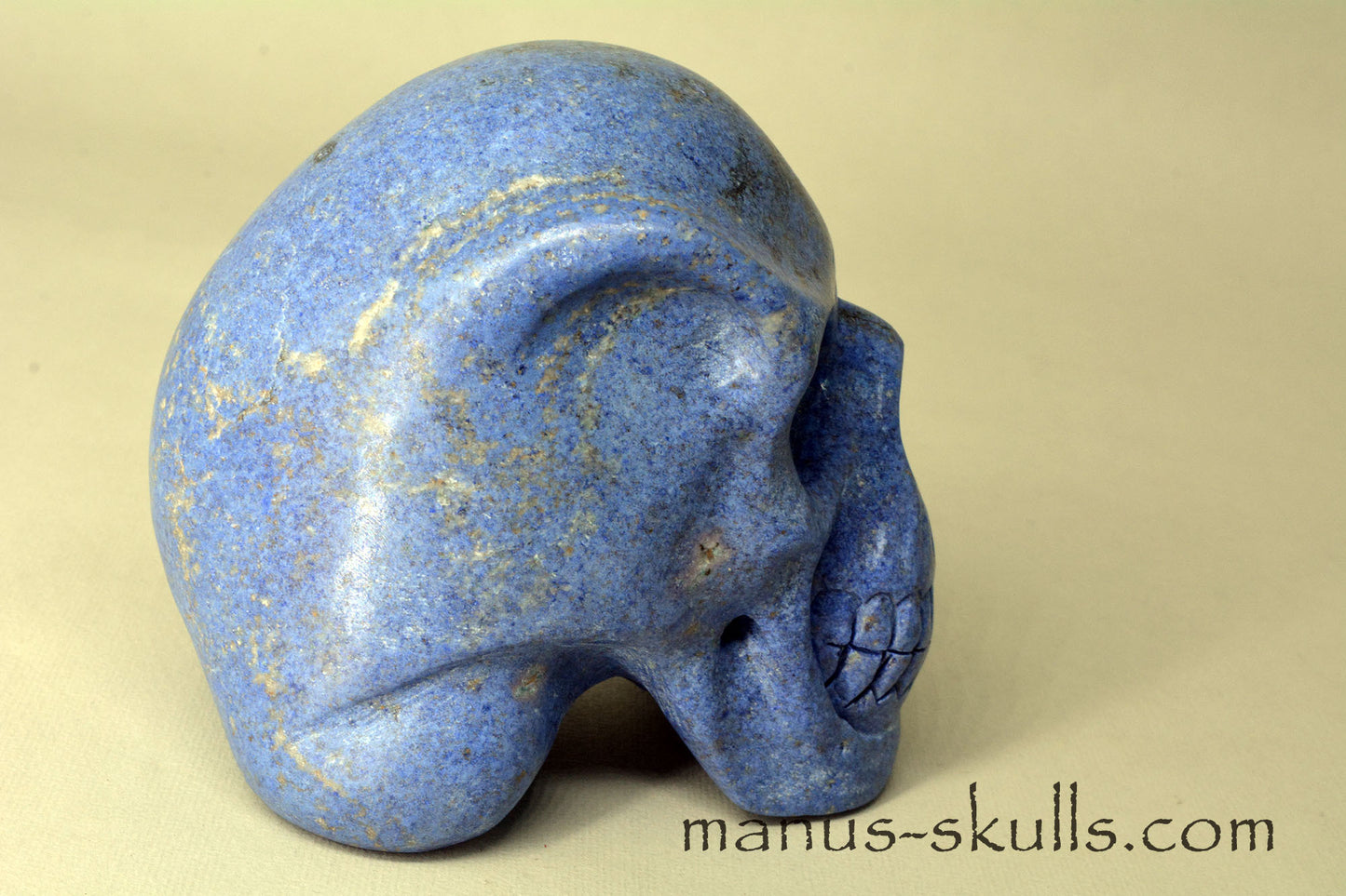 Large Dumortierite Skull