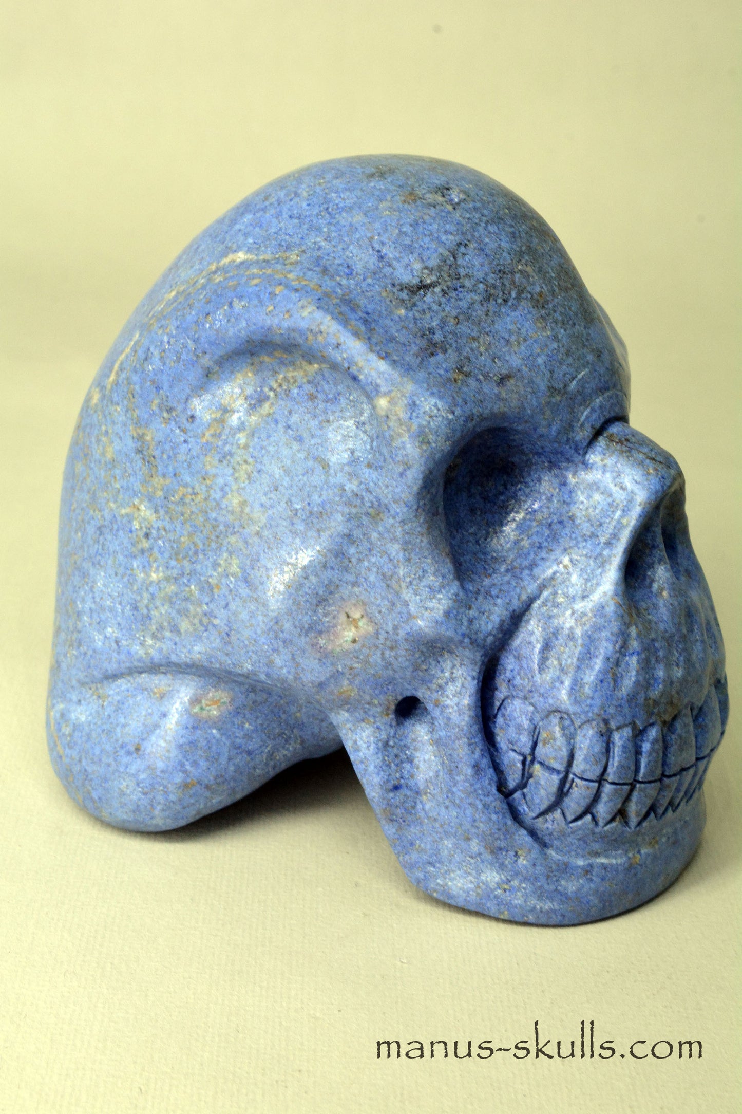 Large Dumortierite Skull