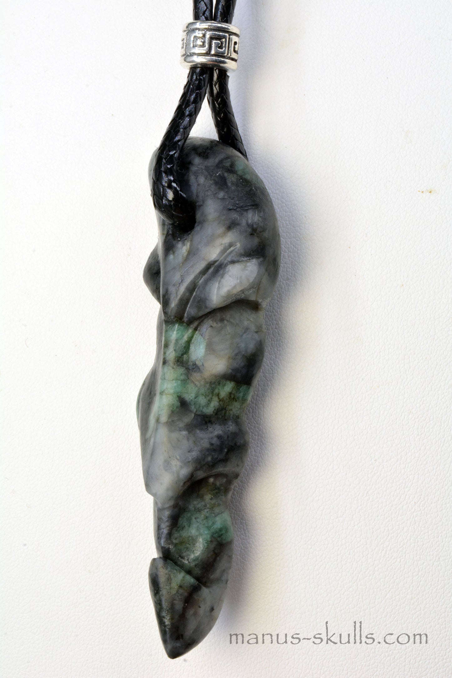 Emerald in Matrix Pendant