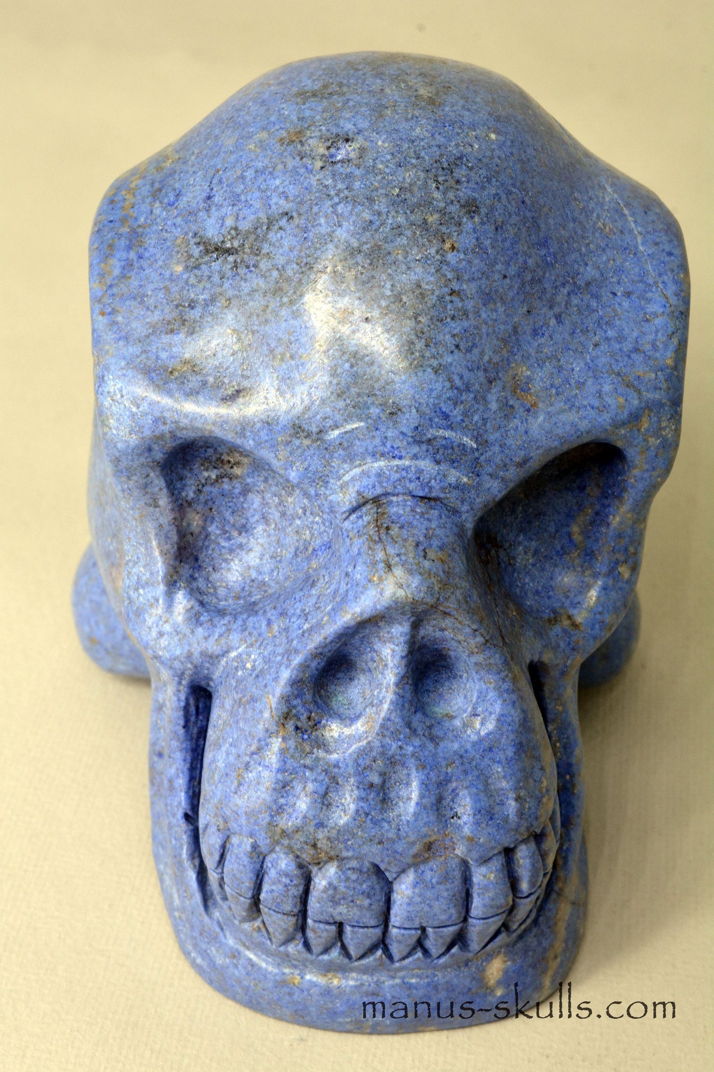 Large Dumortierite Skull