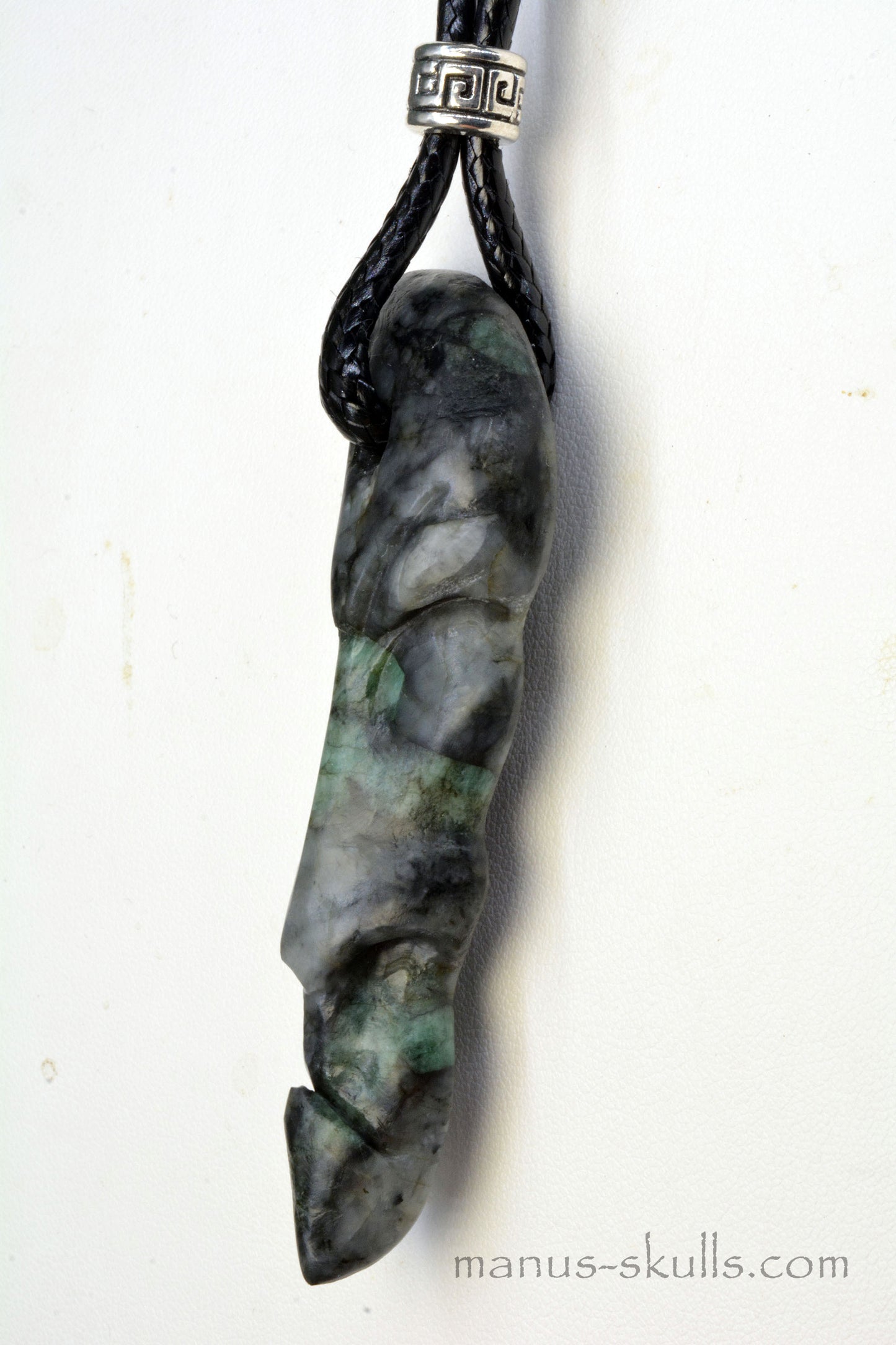 Emerald in Matrix Pendant