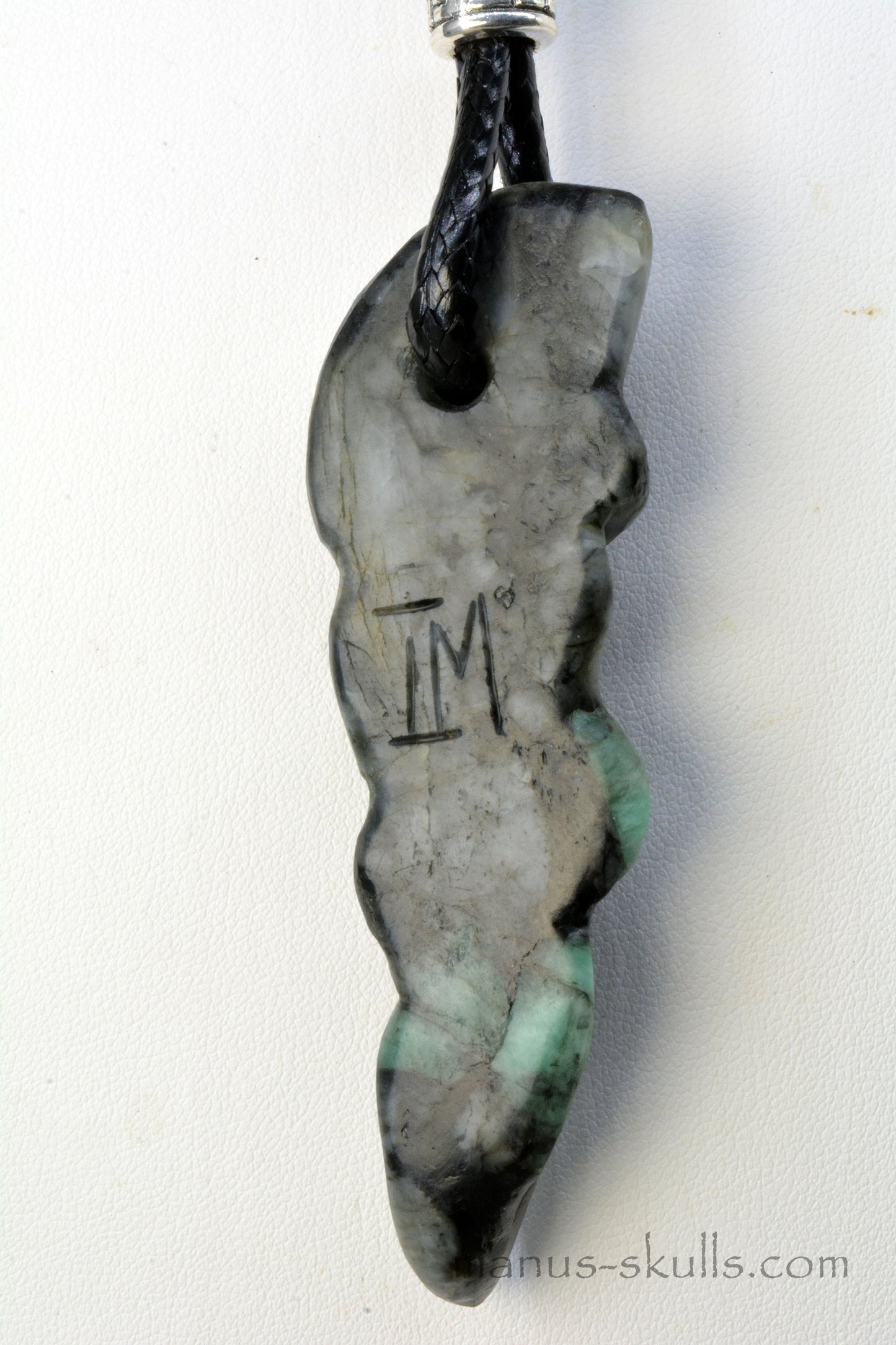 Emerald in Matrix Pendant
