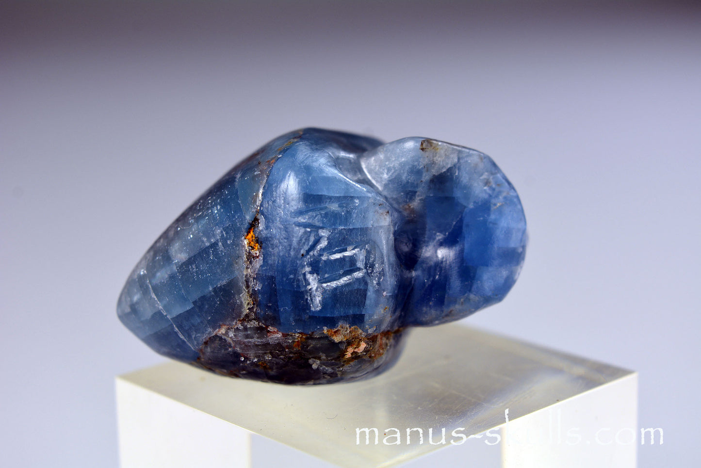 Sapphire Korund Skull