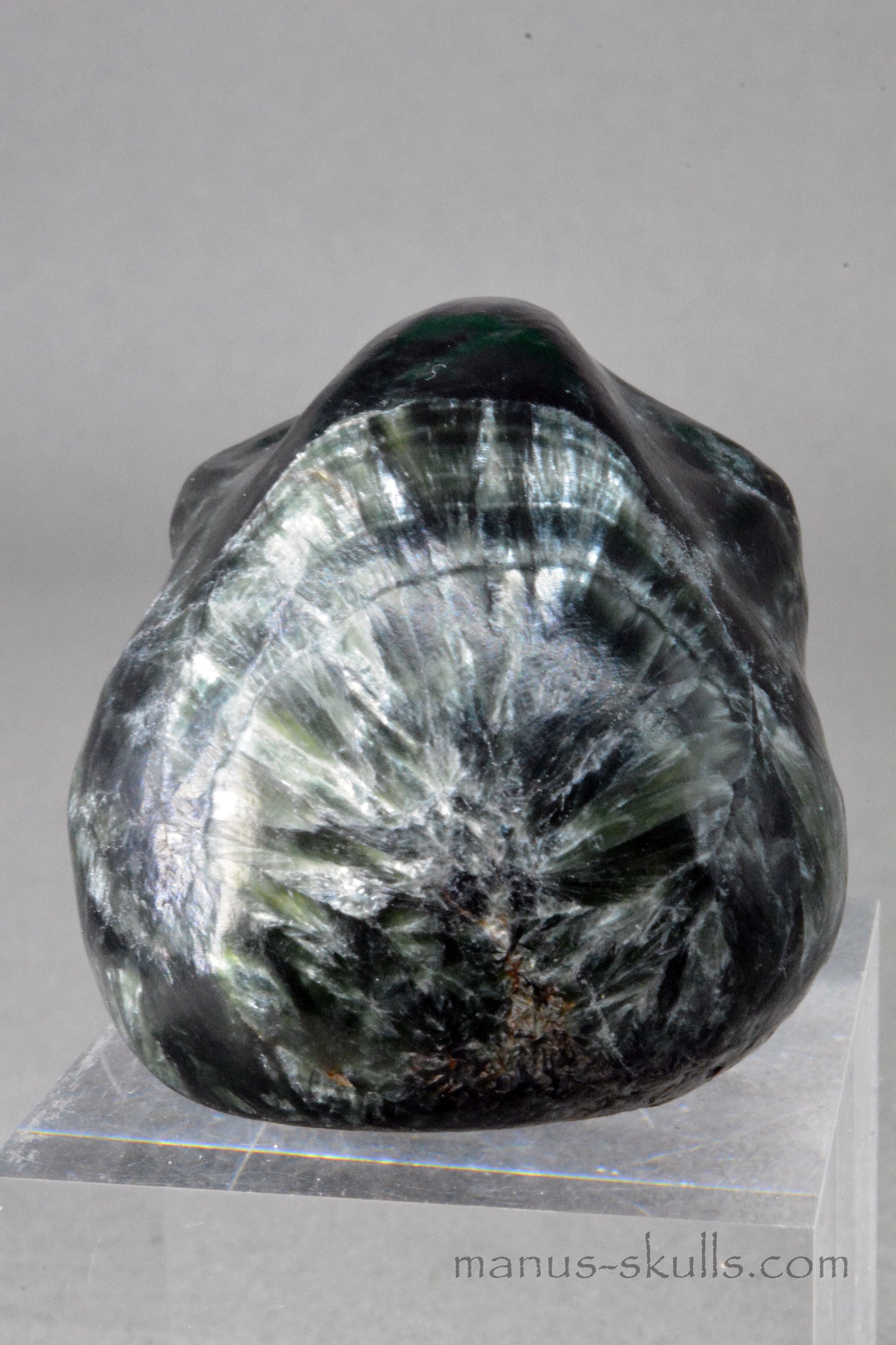 Seraphinite Skull
