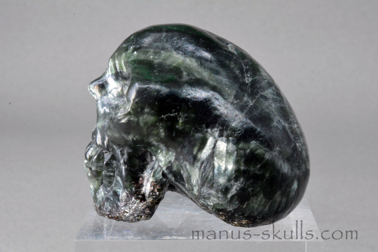 Seraphinite Skull