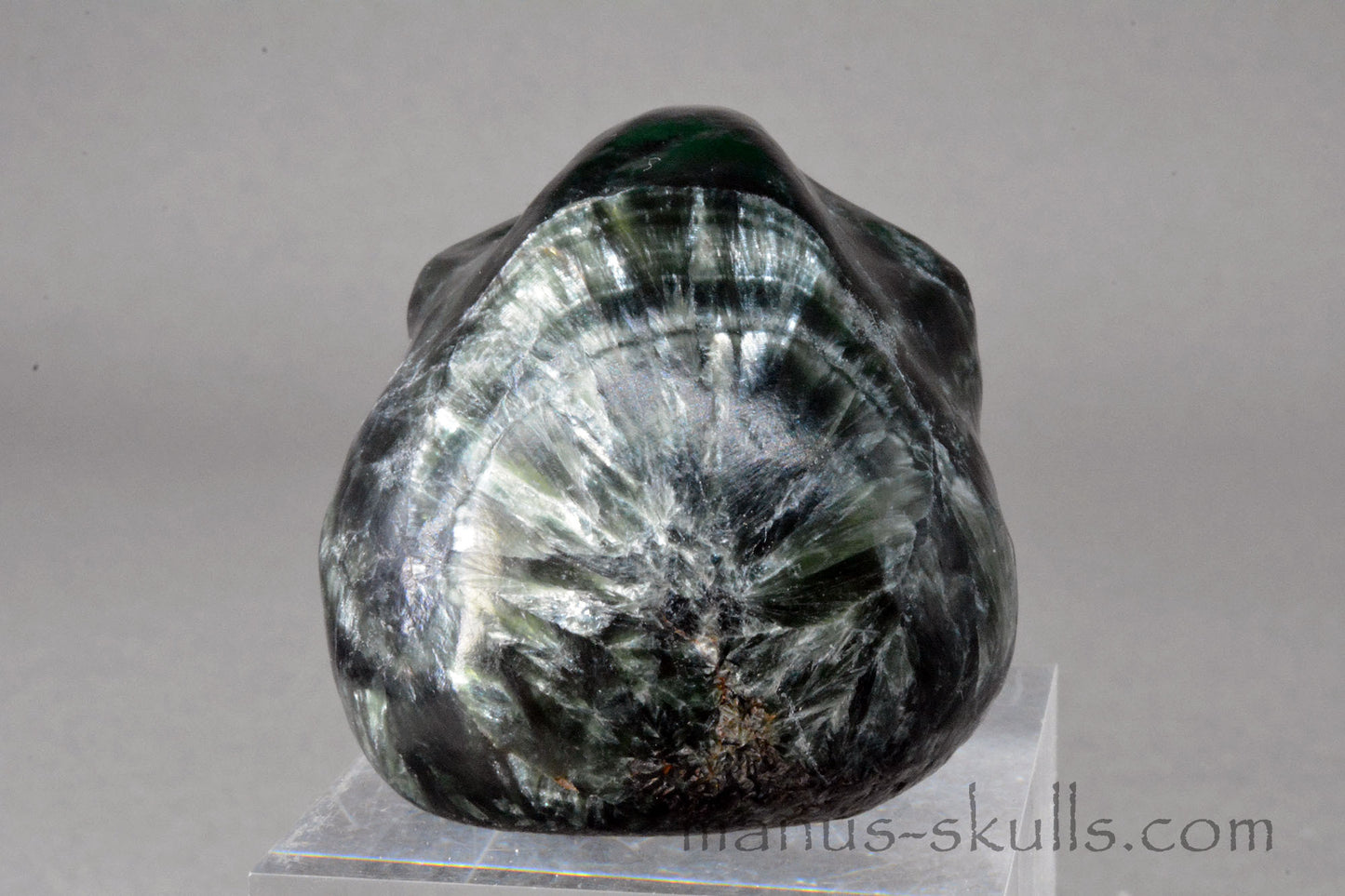 Seraphinite Skull