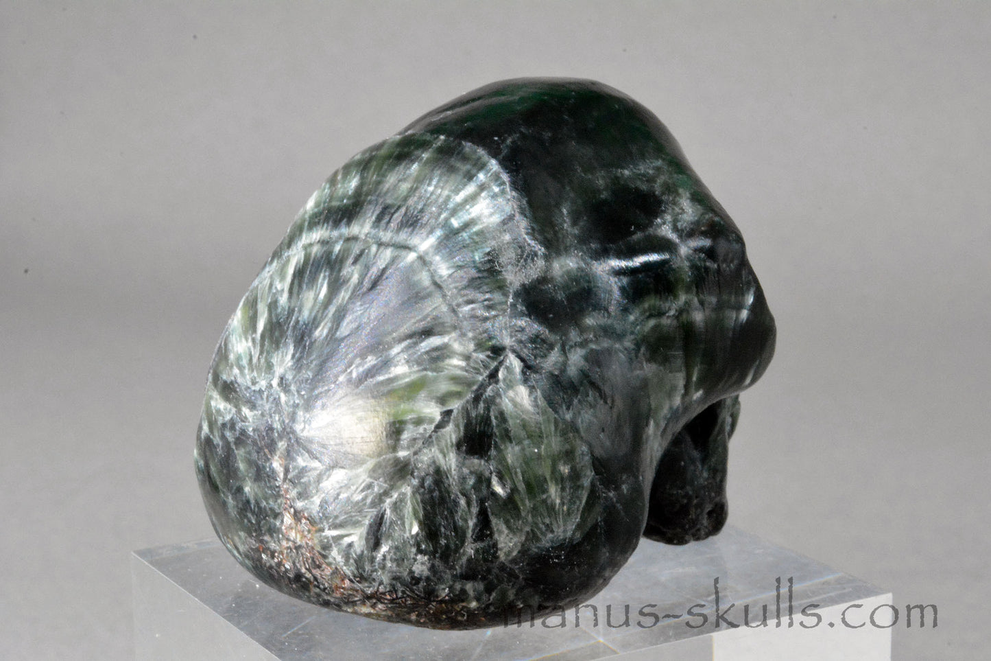 Seraphinite Skull