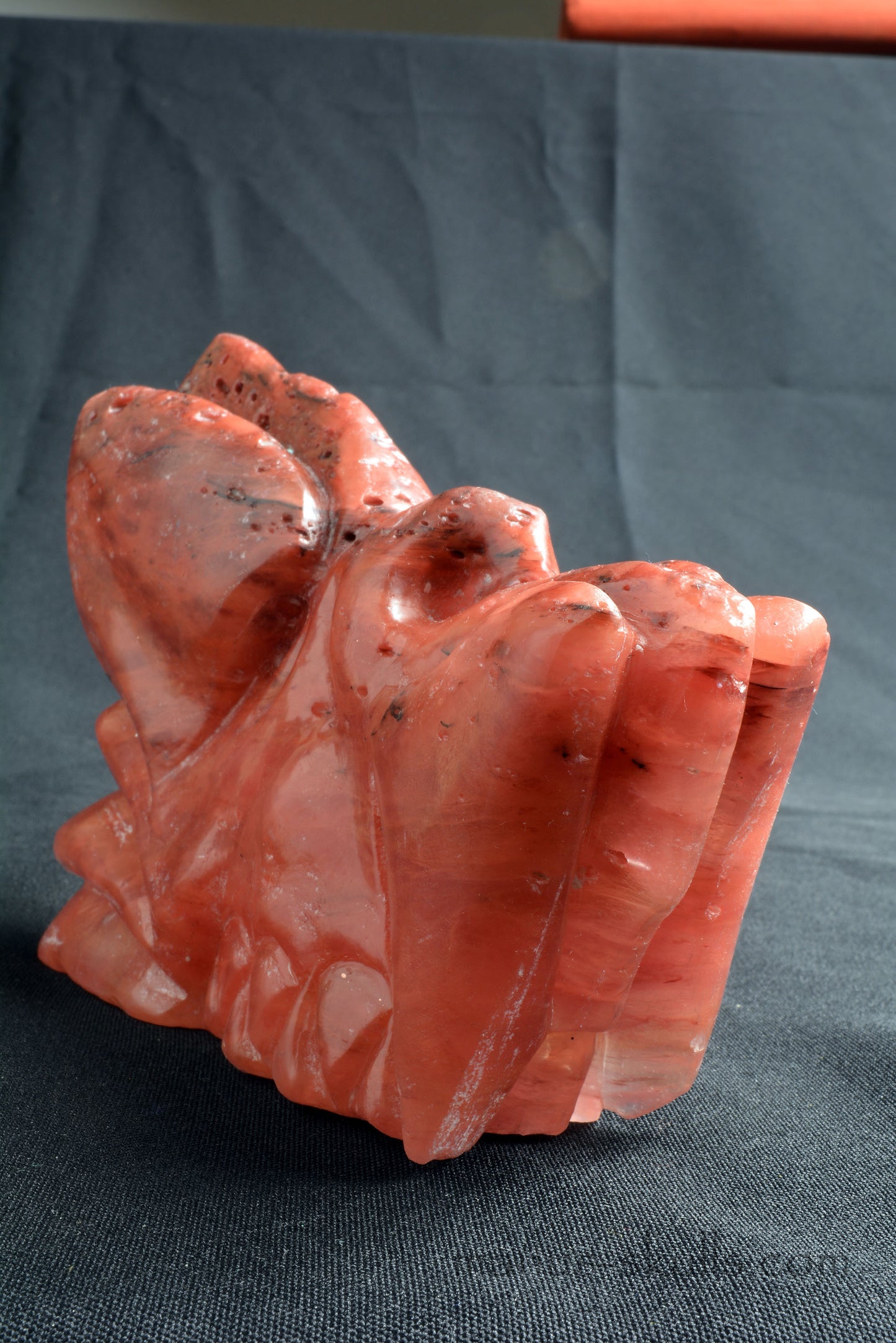 Strawberry Quartz Dragon