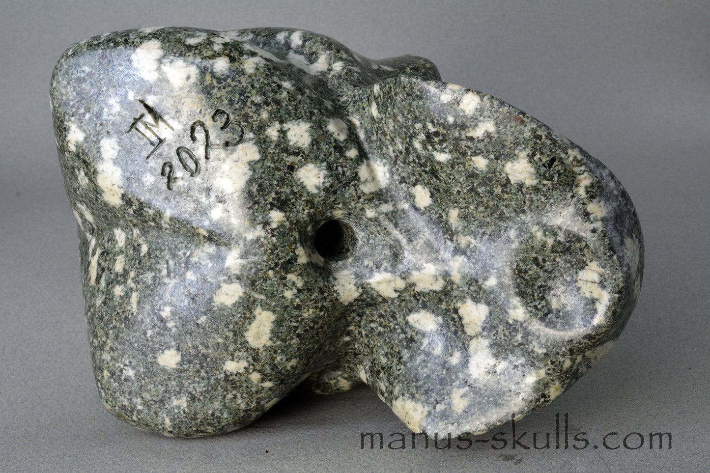 Preseli Bluestone open minded Skull