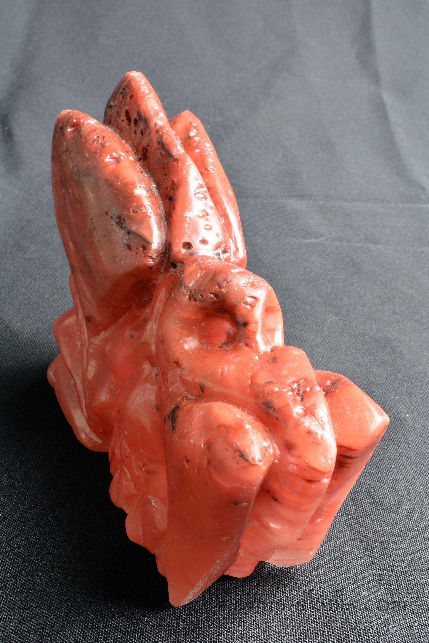 Strawberry Quartz Dragon