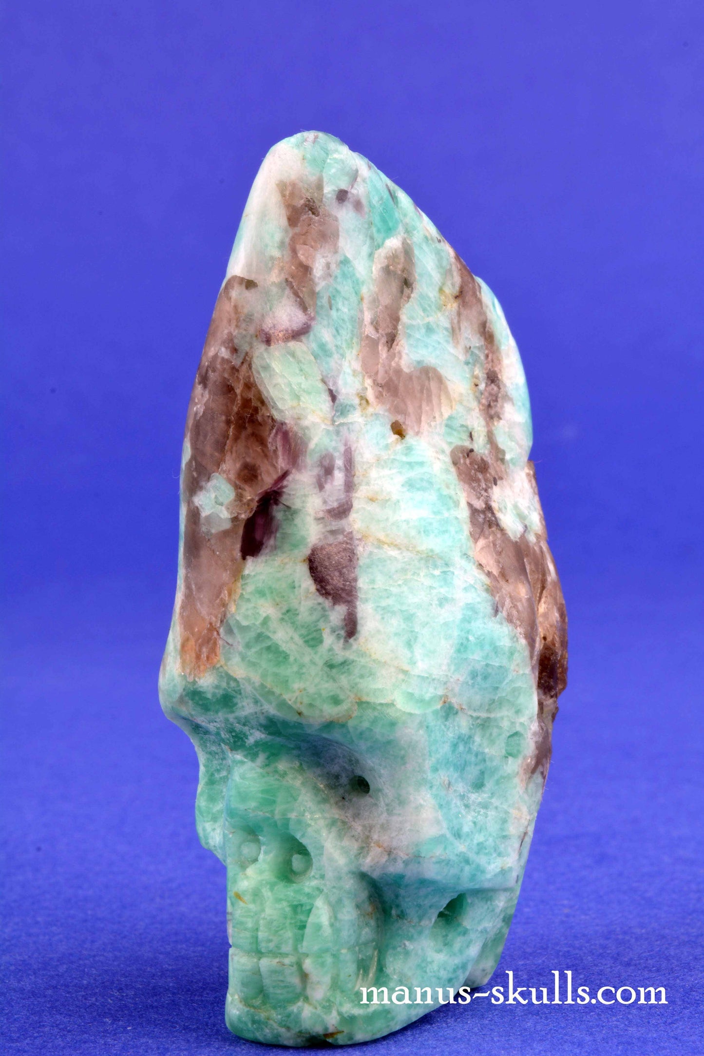 Amazonite Skull