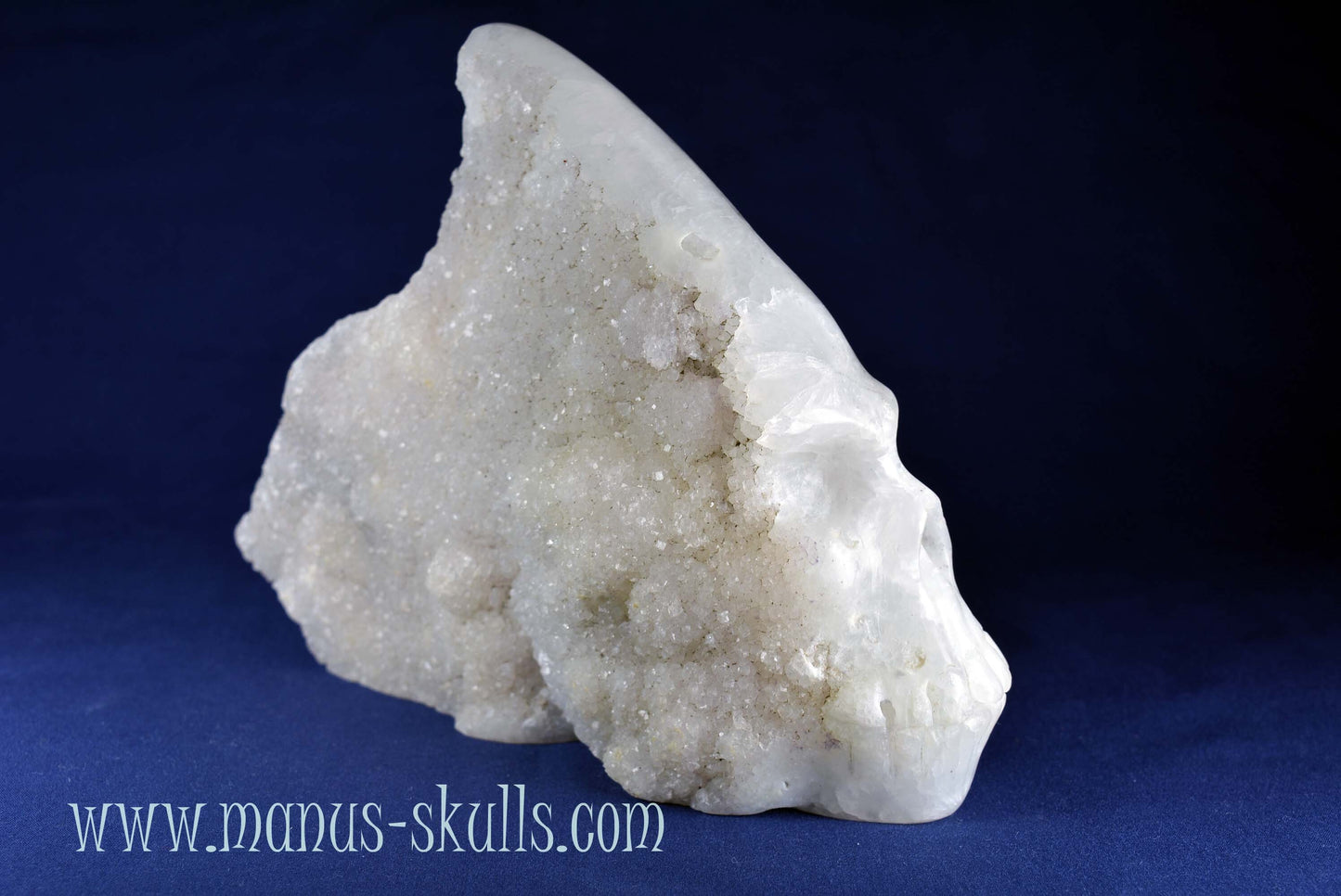 Apophyllite Skull