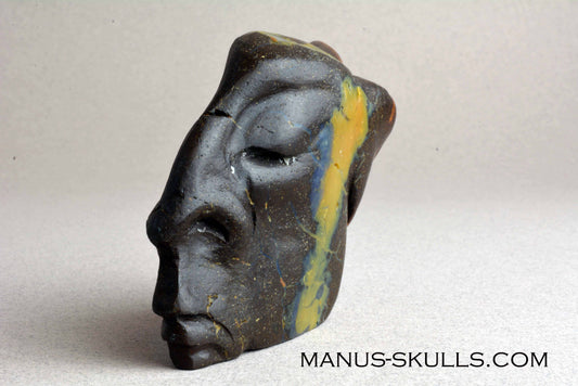 Boulder Opal Skull