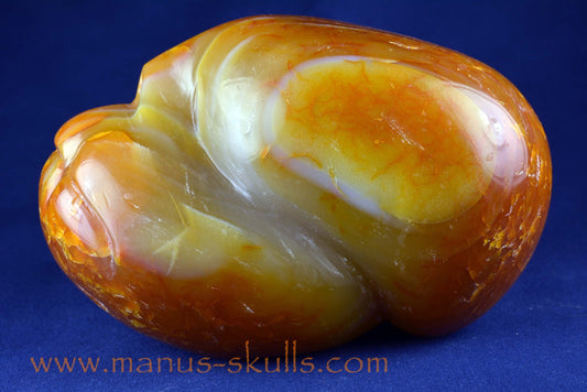 Carnelian Skull