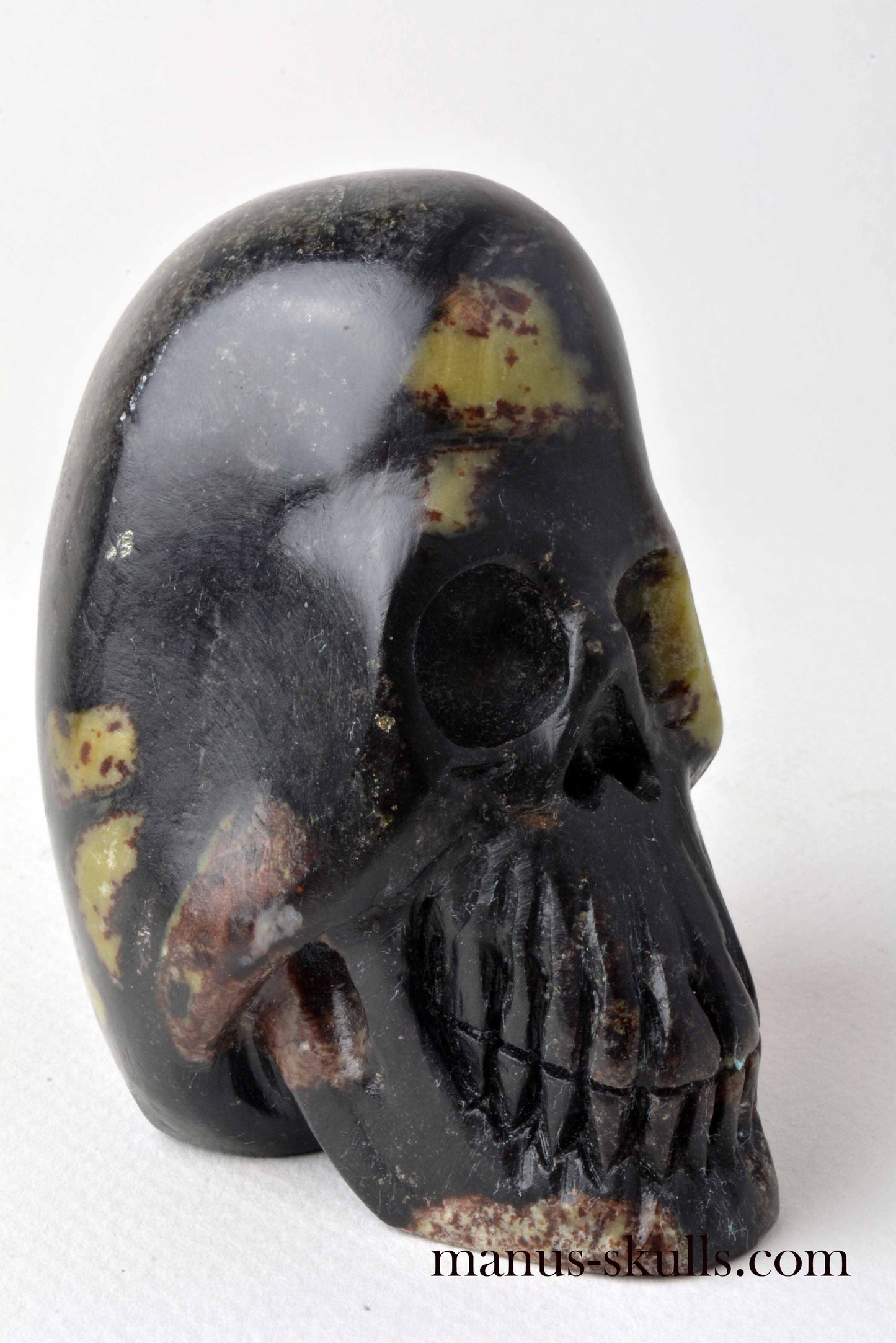 Connemara Marble Skull