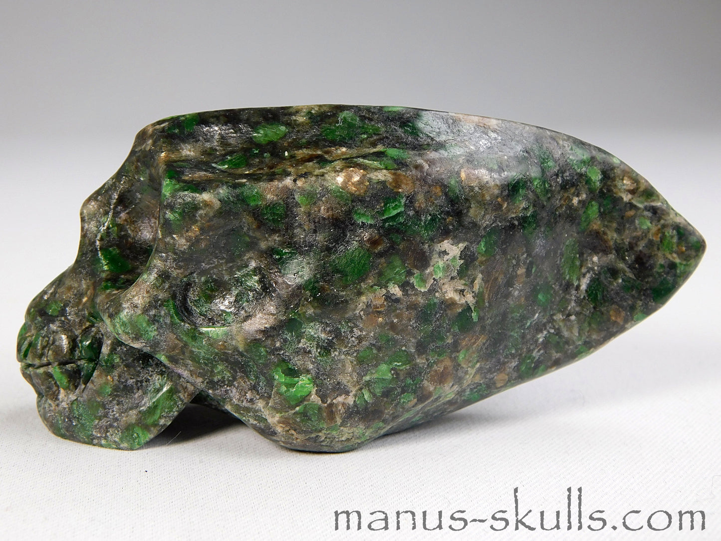 Eclogite with Peridote Traveller Skull