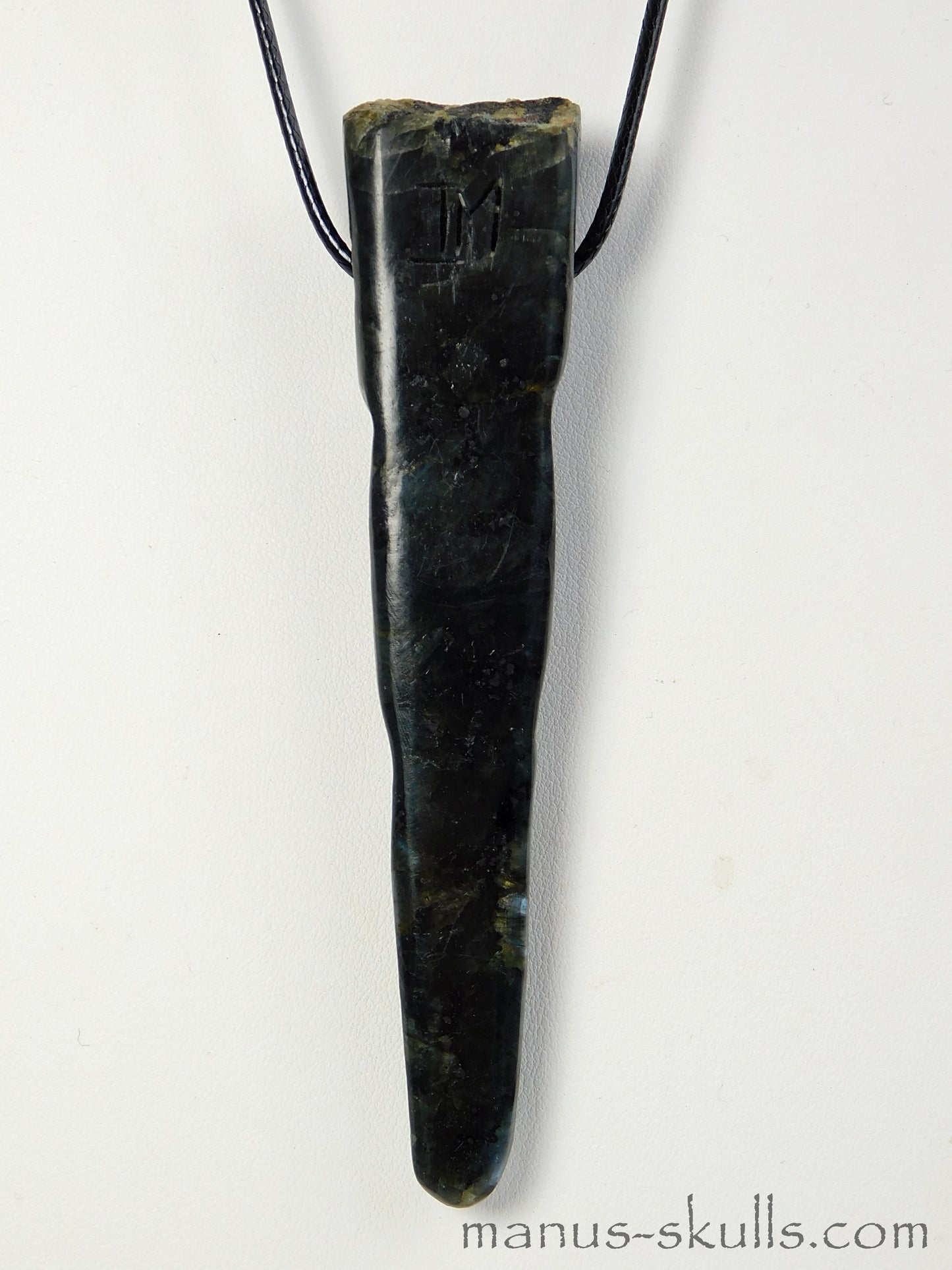 Larvikite Tribal Pendant