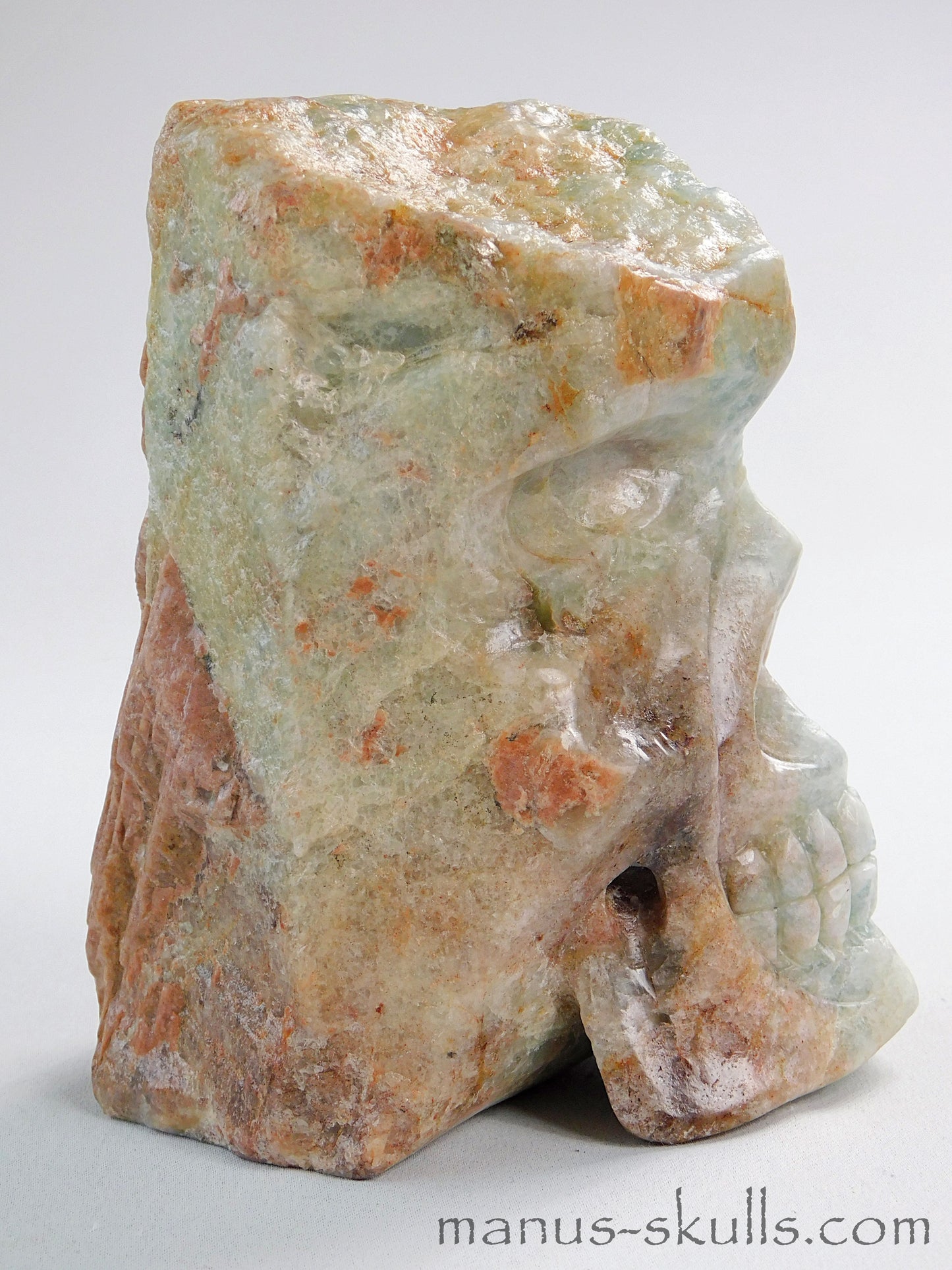 Large Beryl / Aquamarine Skull