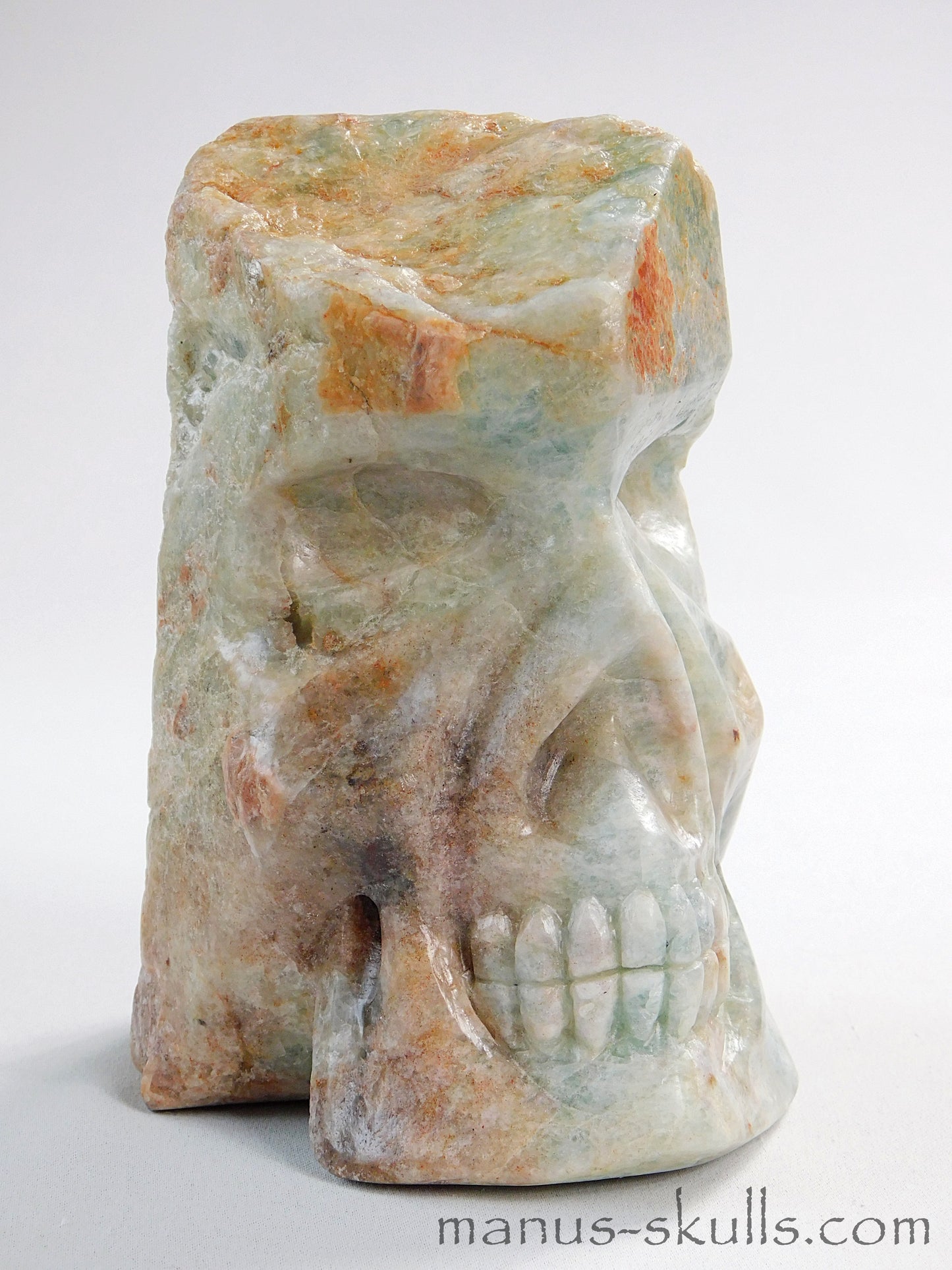Large Beryl / Aquamarine Skull