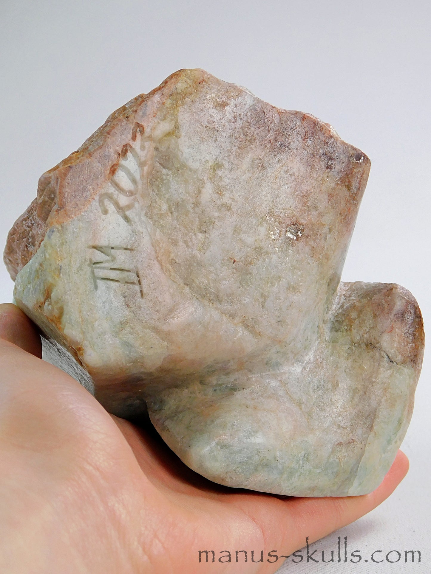 Large Beryl / Aquamarine Skull