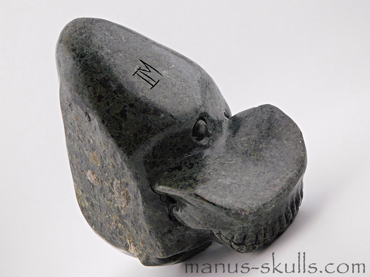 Unspotted Preseli Bluestone Skull
