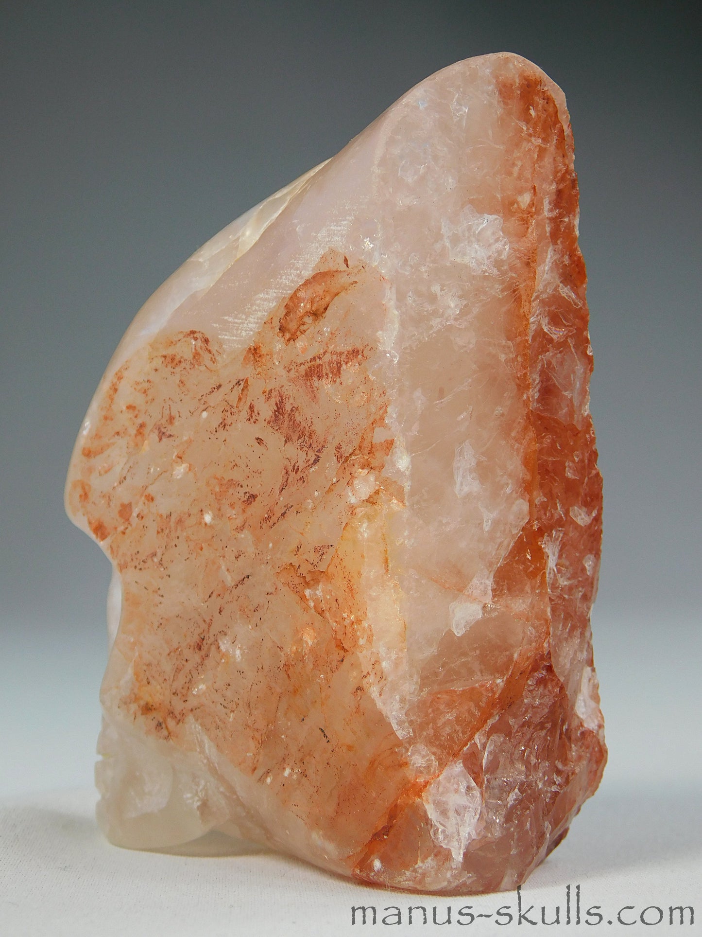 Hematoid Quartz Agnetite Skull