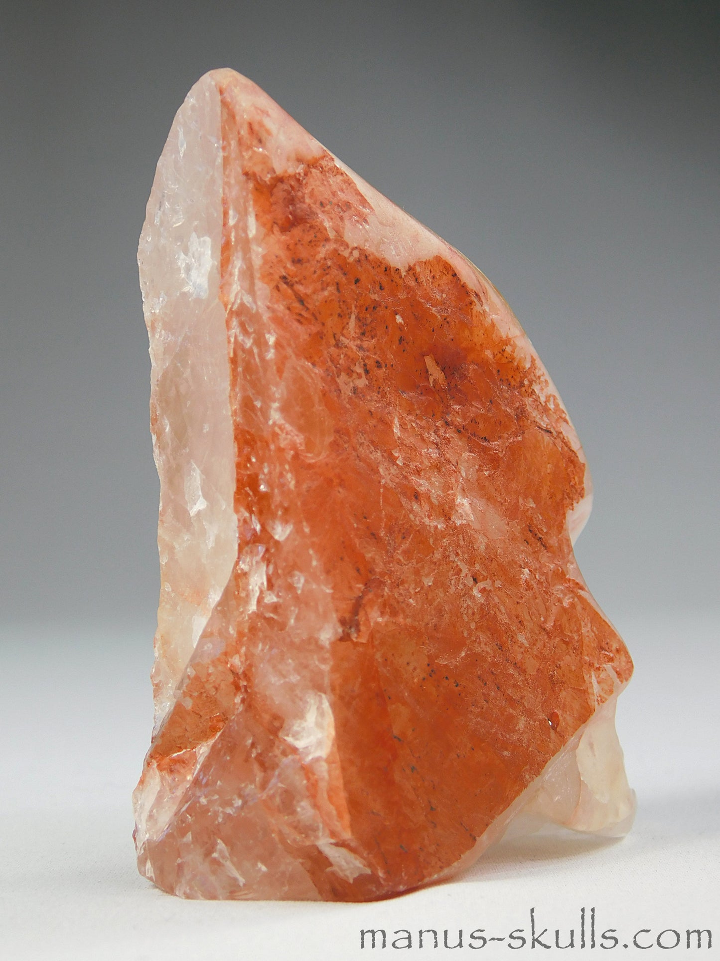 Hematoid Quartz Agnetite Skull