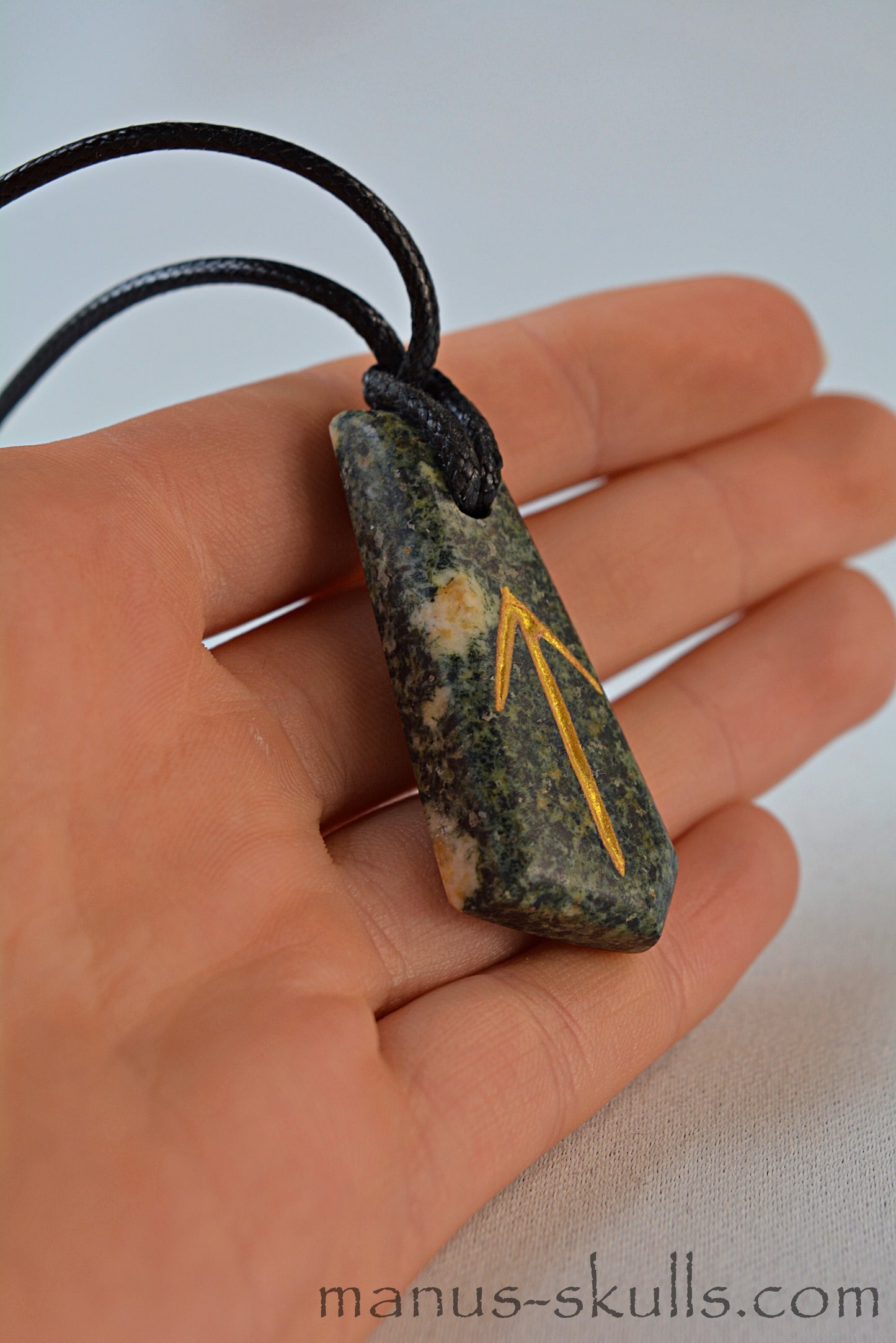 Preseli Bluestone Rune Sign TEIWAZ Pendant