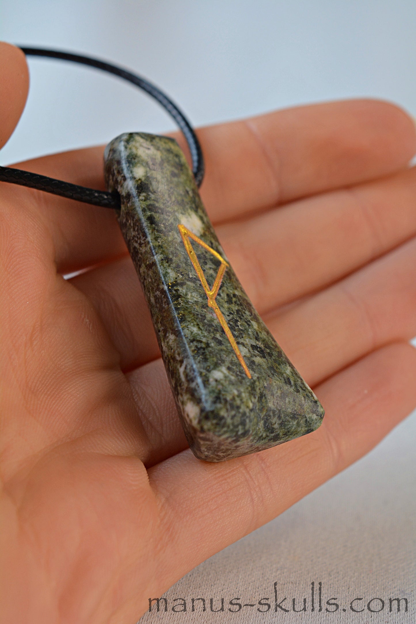 Preseli Bluestone Rune Sign WUNJO Pendant