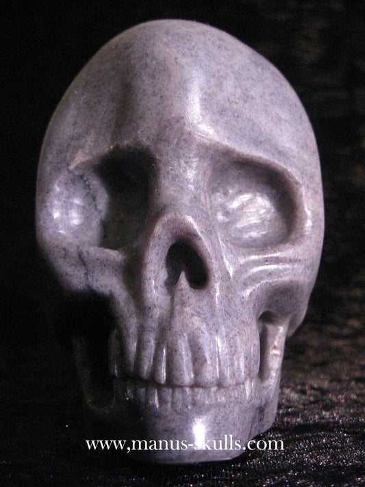 Blue Quartz Skull