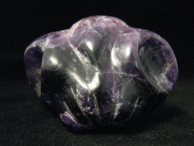 Amethyst Alien Skull
