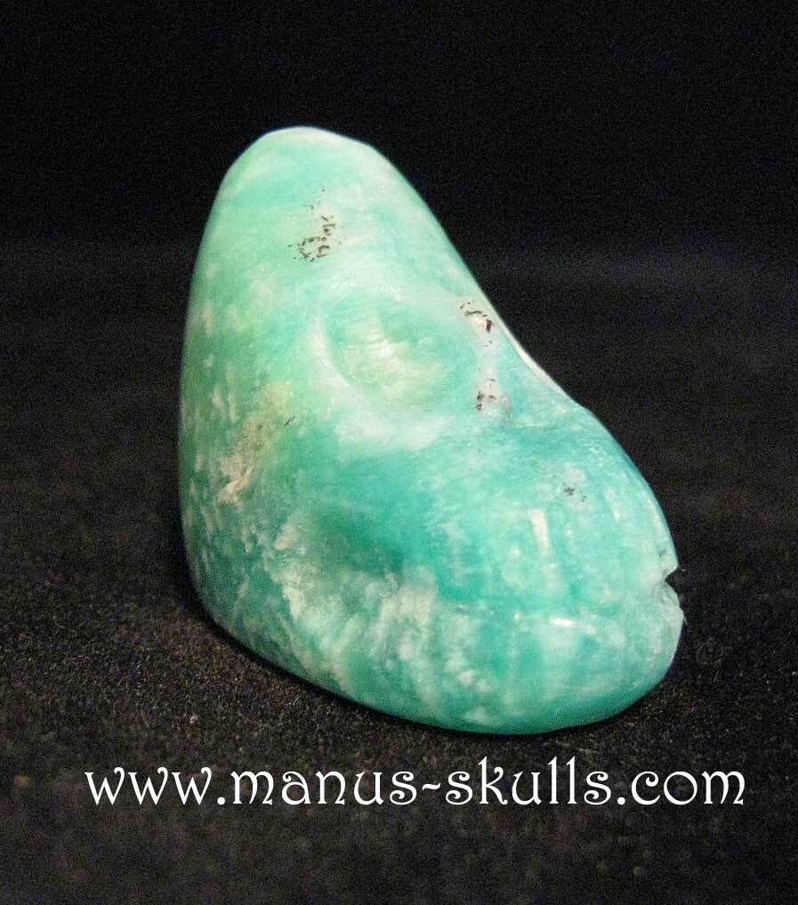 Amazonite Skull